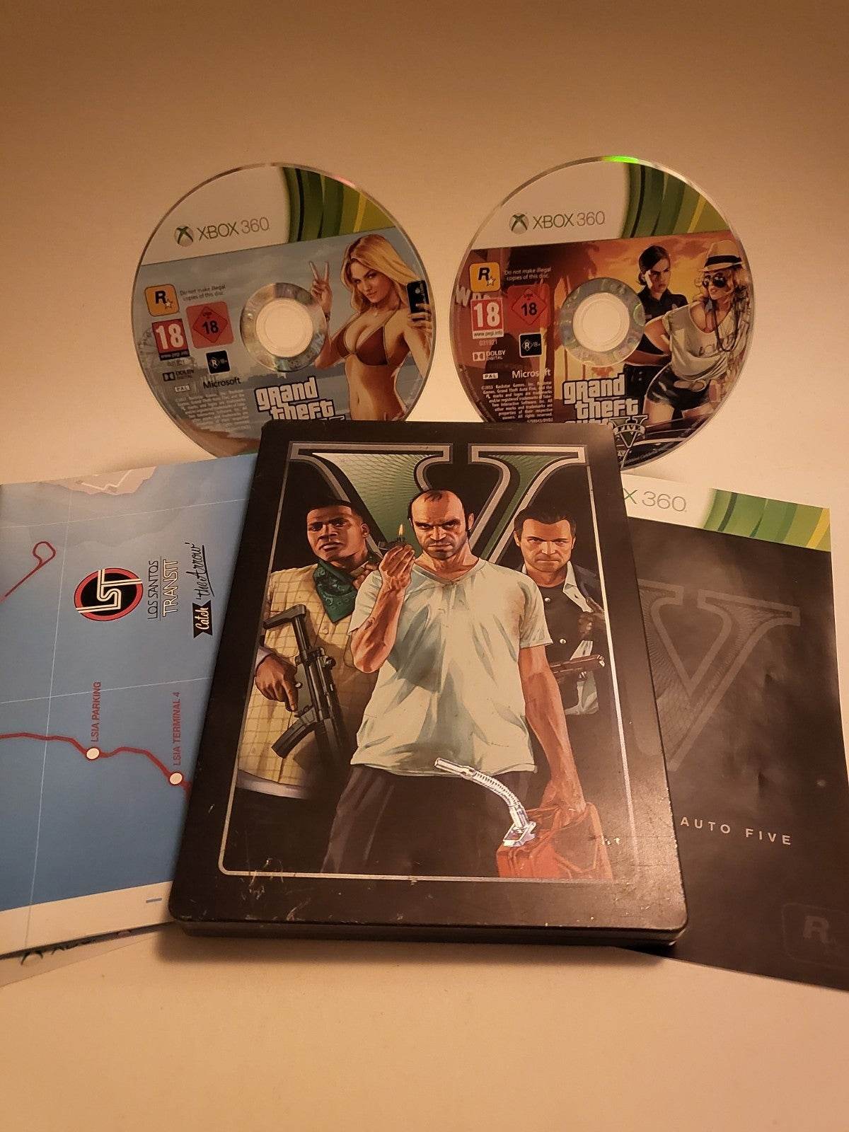 Grand Theft Auto V Steelcase Xbox 360 - Feniks Gameshop