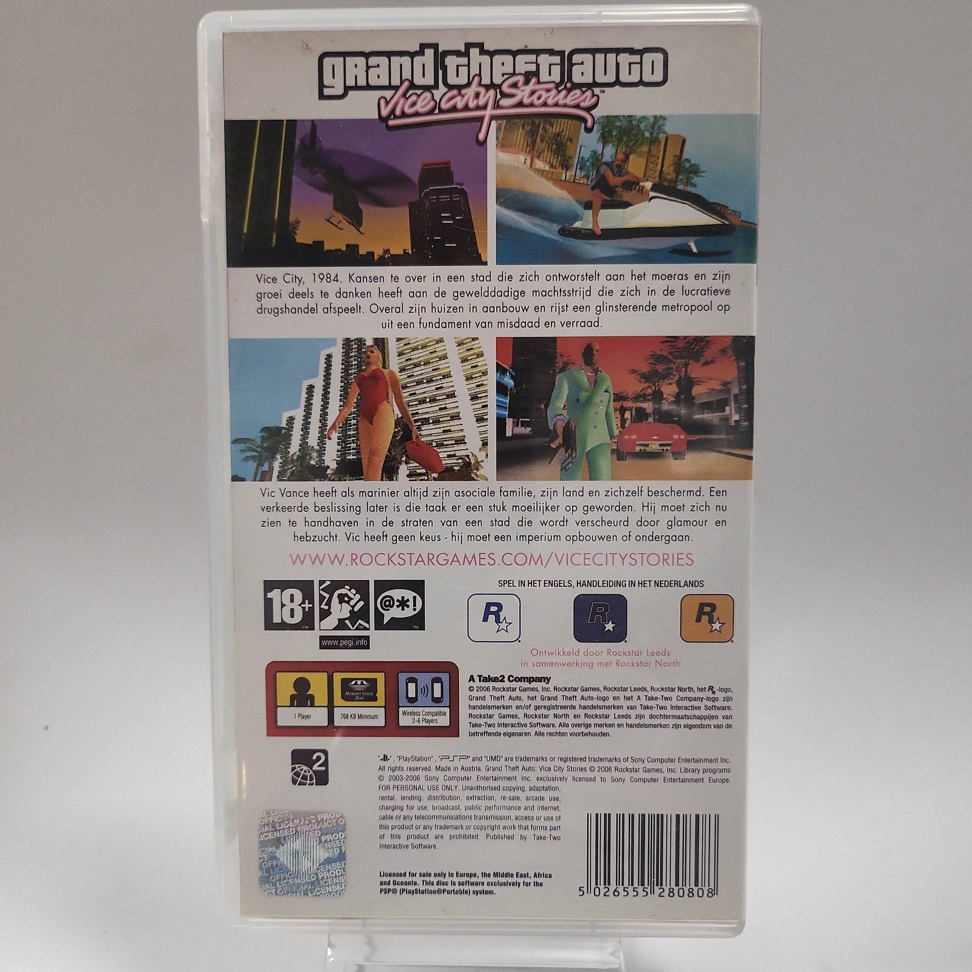 Grand Theft Auto Vice City Stories Playstation Portable - Feniks Gameshop