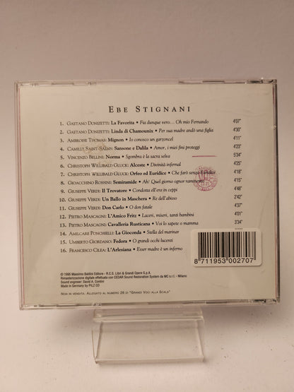 Grandi Voci alla Scala: Ebe Stignani CD - Cd