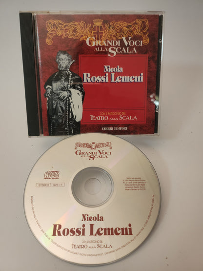 Grandi Voci alla Scala: Nicola Rossi Lemeni CD - Cd