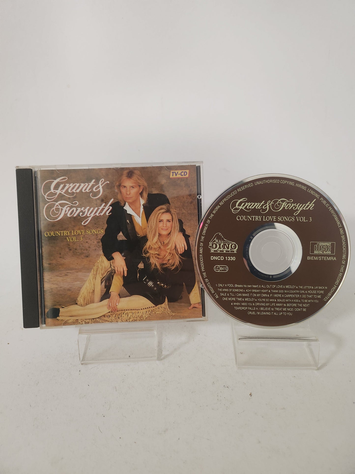 Grant & Forsyth: Country Love Songs Volume 3 CD - Cd