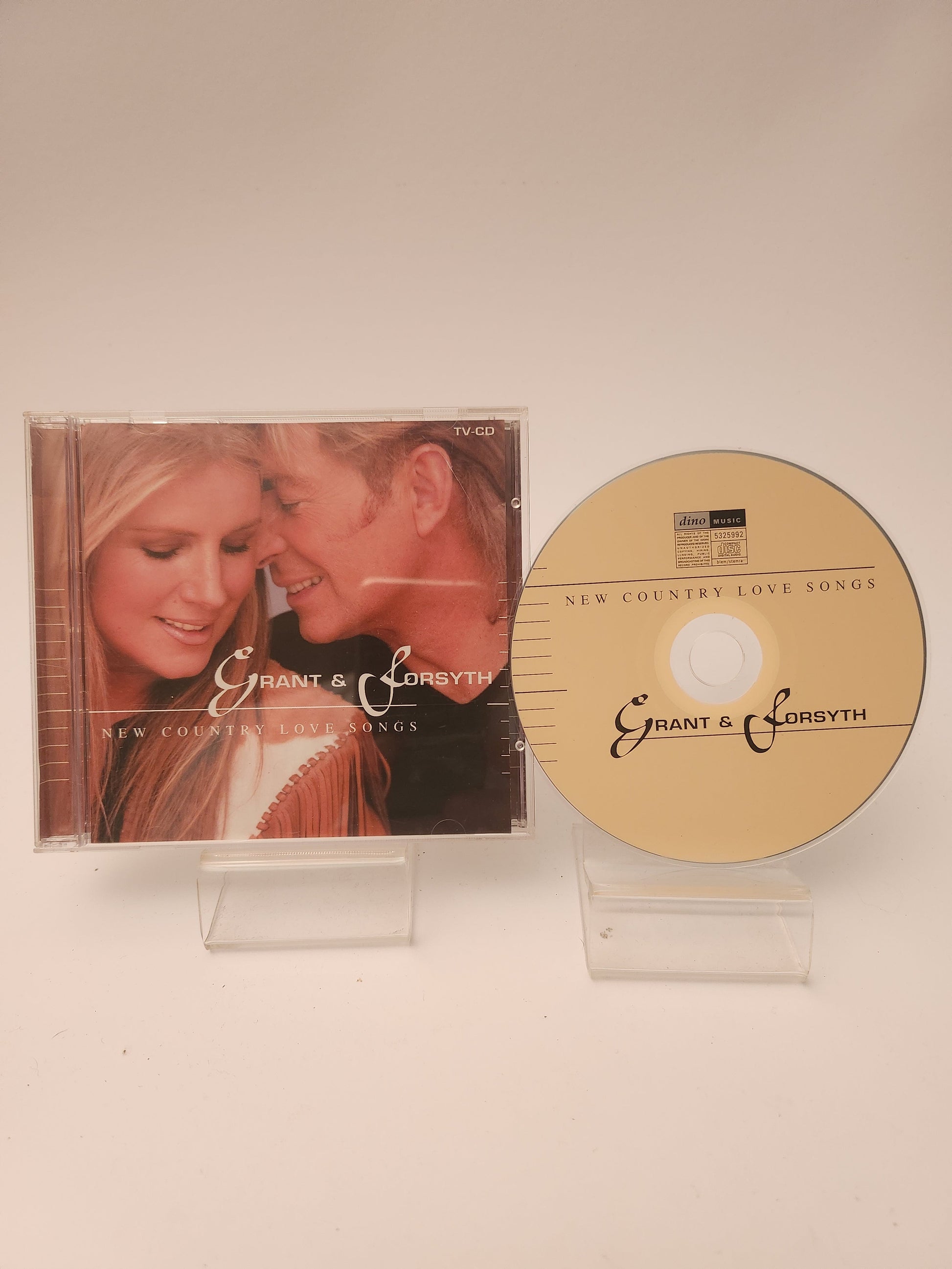 Grant & Forsyth: New Country Love Songs CD - Cd