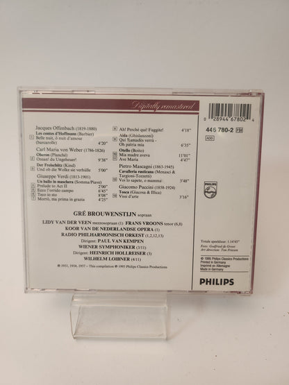 Gré Brouwenstijn CD - Cd