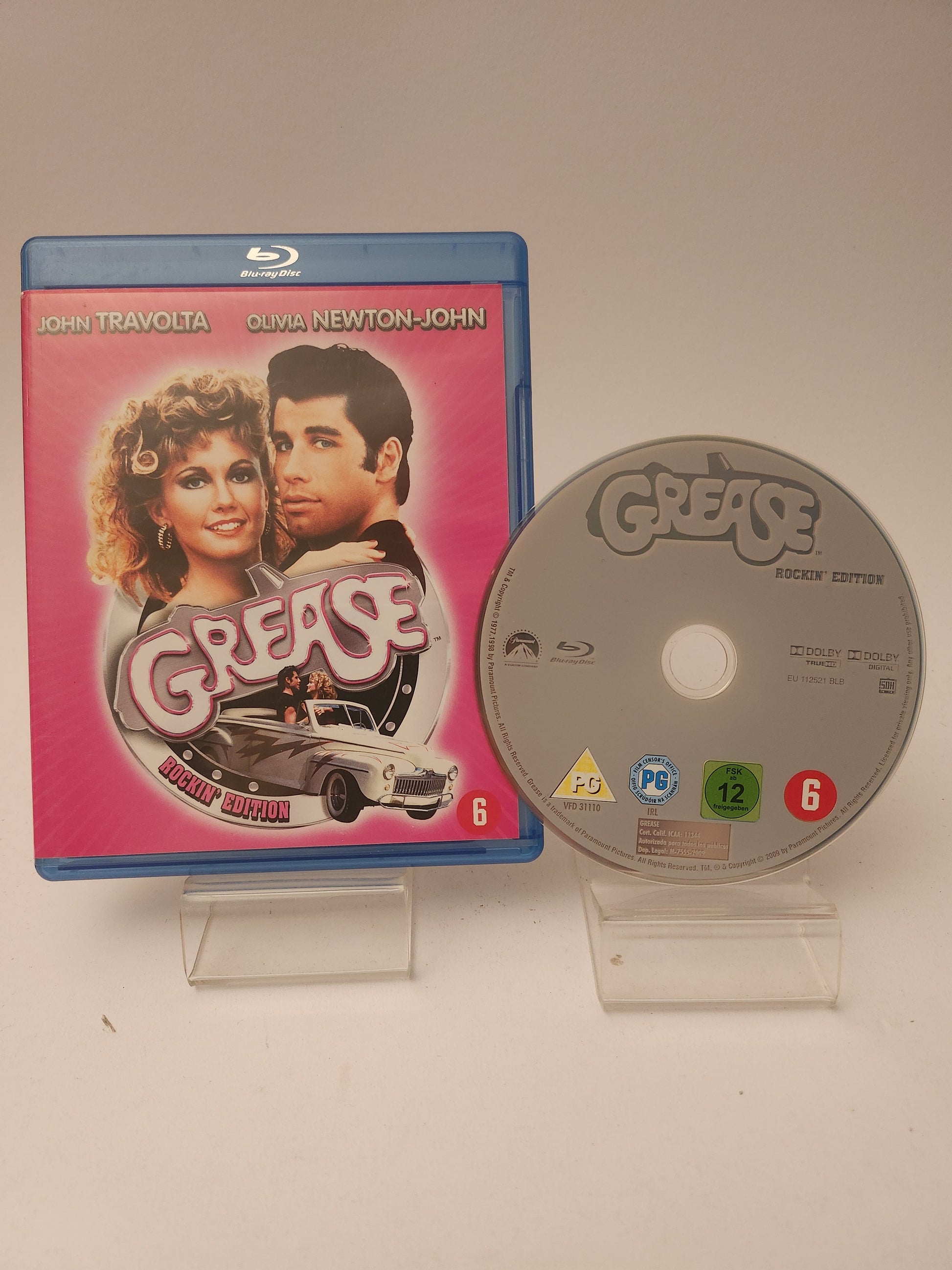 Grease Blu-Ray John Travolta Olivia Newton-John - Blu-Ray