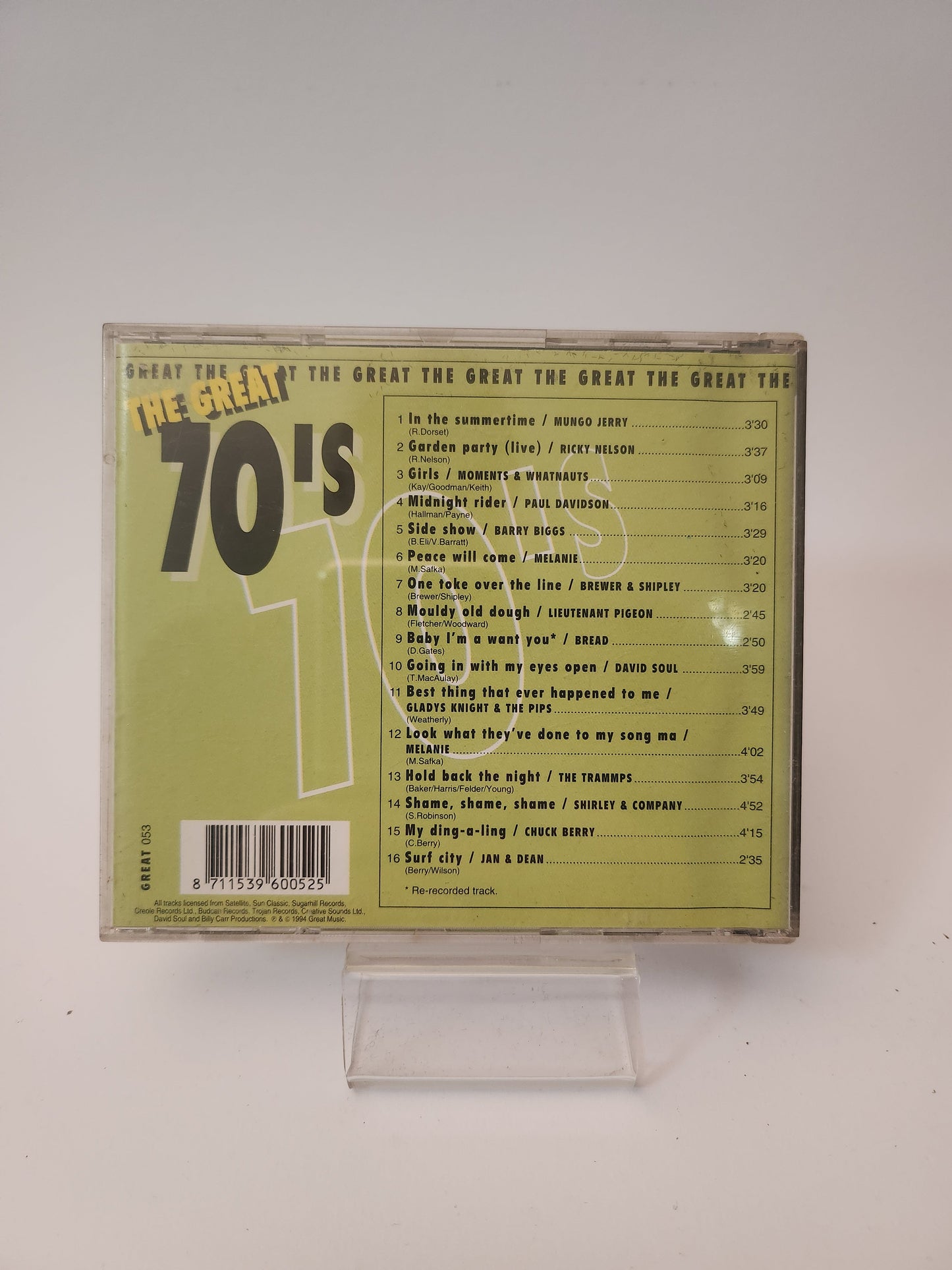 Great 70’s CD - Cd