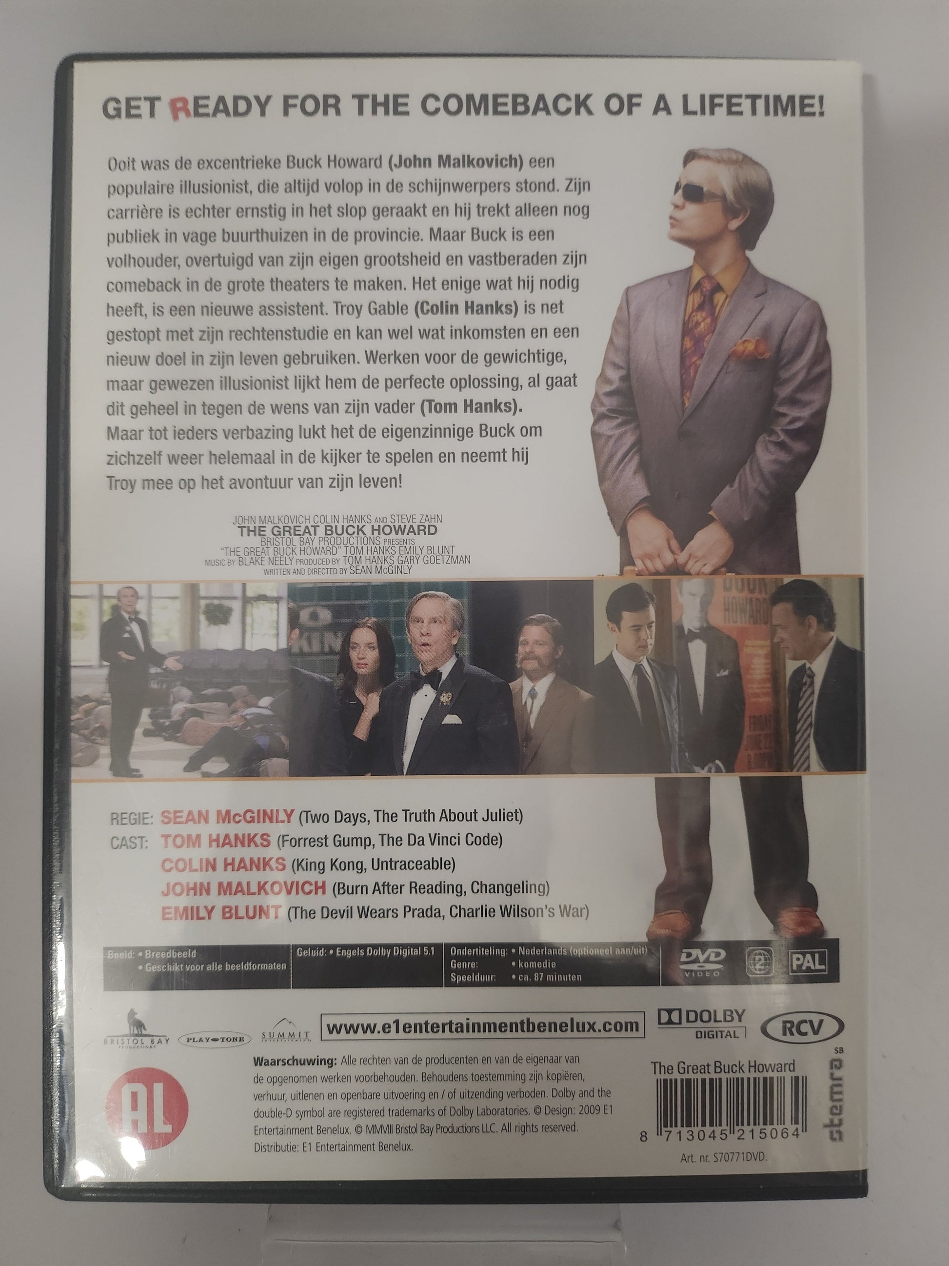 Great Buck Howard Dvd - Dvd Volwassenen