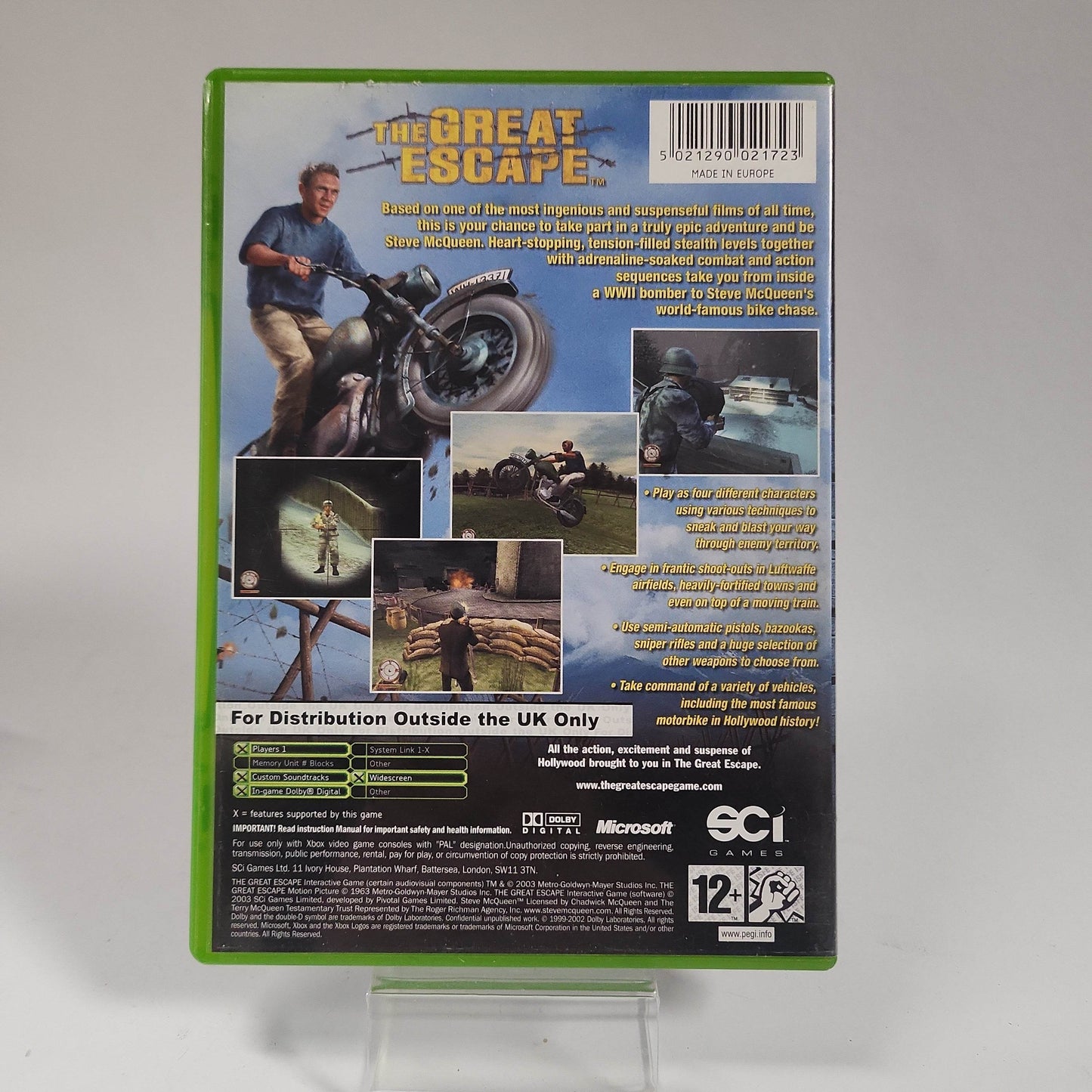 Great Escape Xbox Original - Feniks Gameshop