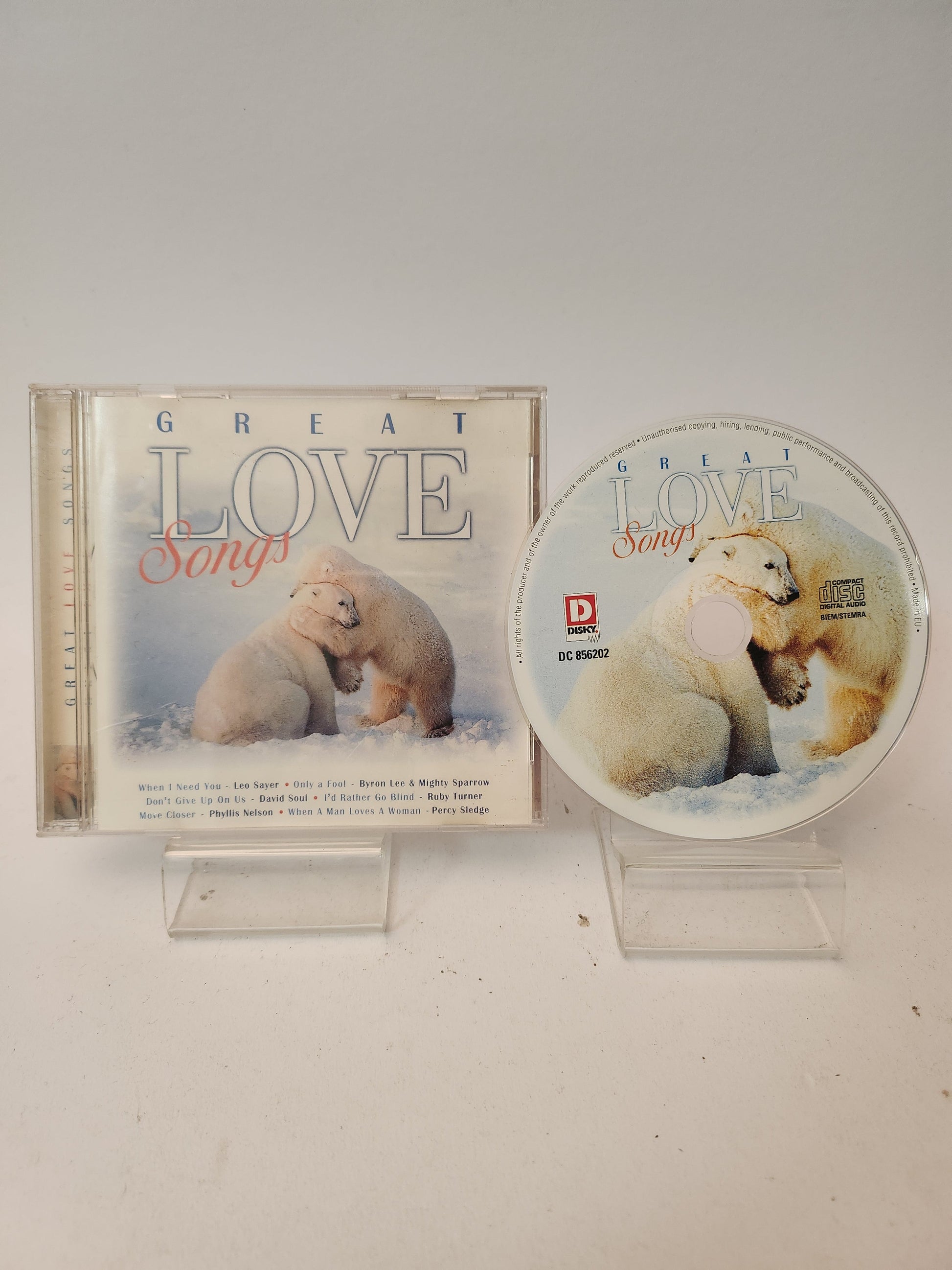 Great Love Songs CD - Cd