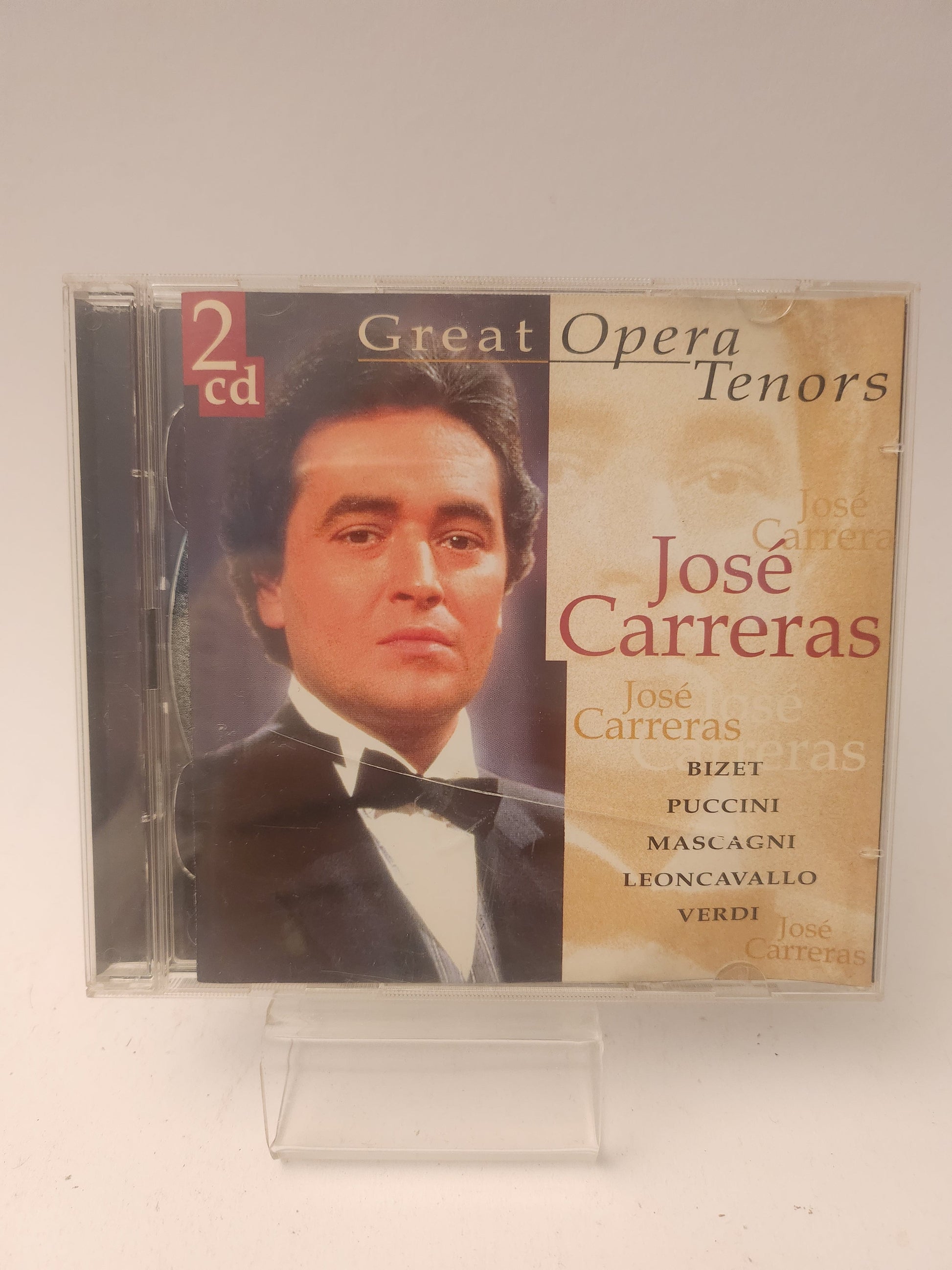 Great Opera Tenors: José Carreras CD - Cd