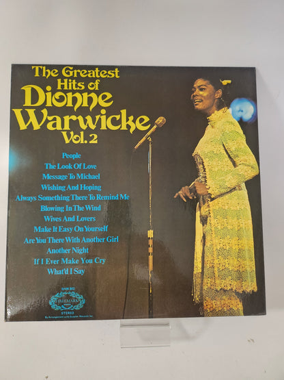 Greatest Hits of Dionne Warwicke Vol 2 LP Vinyl - Lp Vinyl