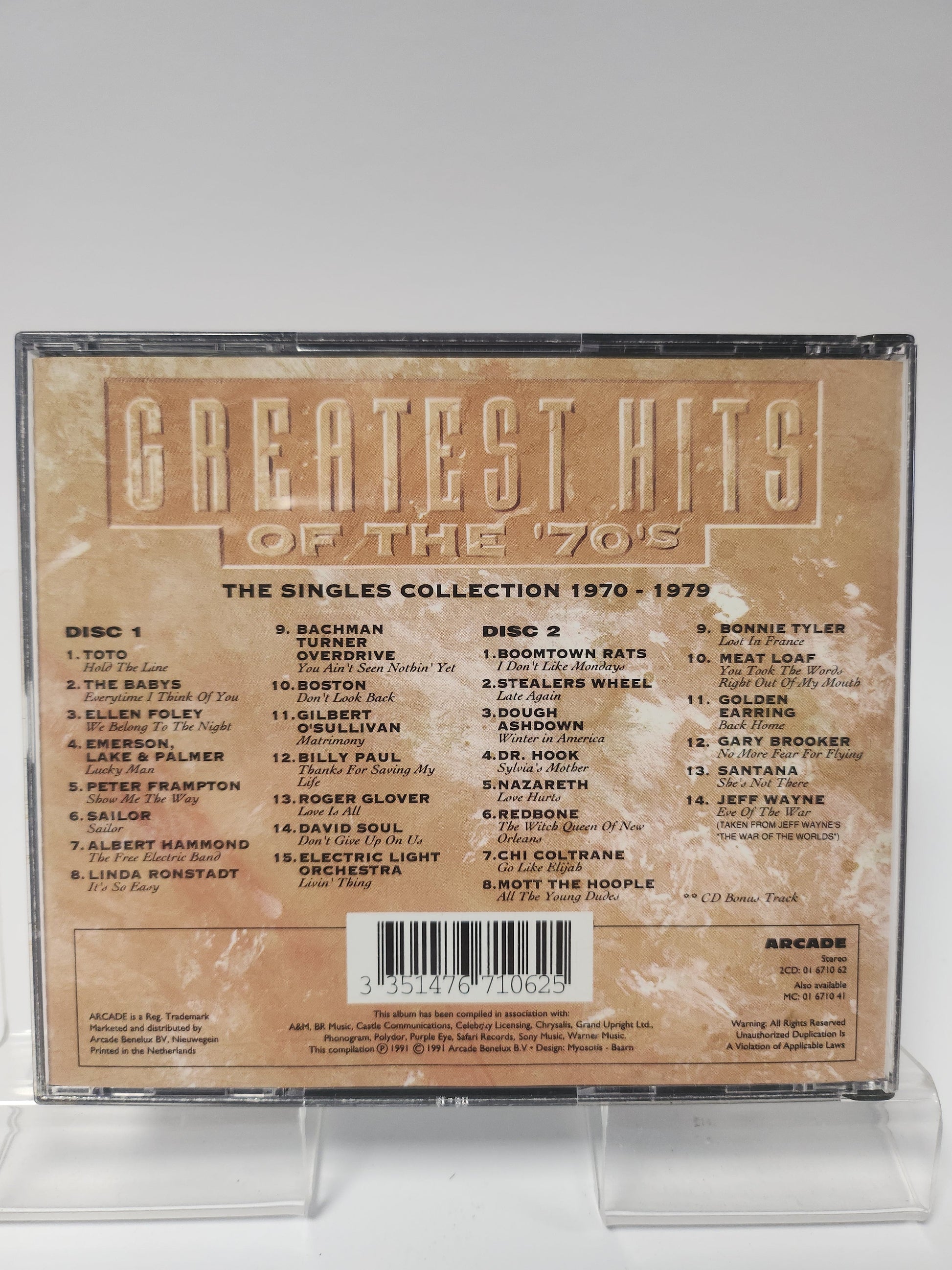 Greatest Hits of the 70’s: the Singles Collection 1970-1979 CD - Cd