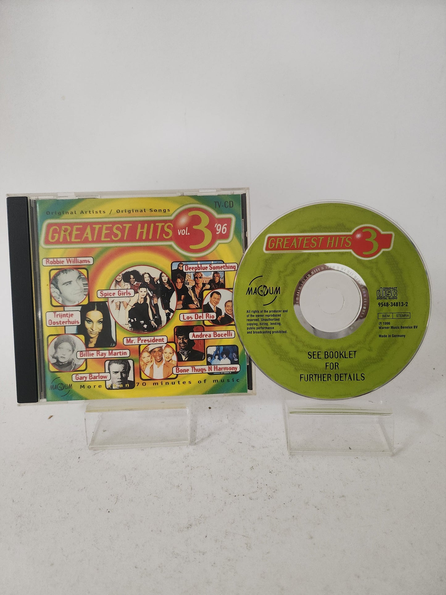 Greatest Hits Vol 3 ’96 CD - Cd
