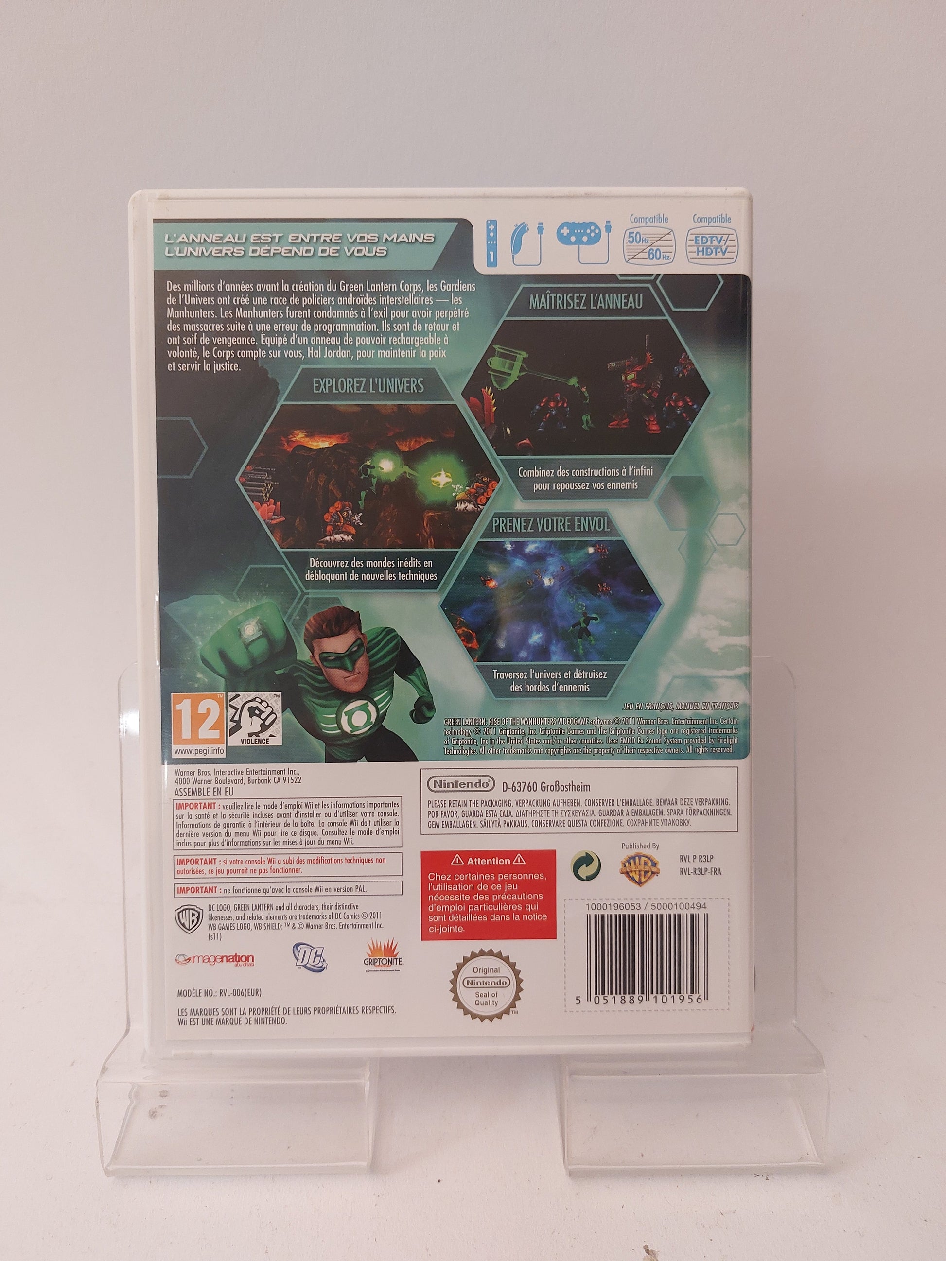 Green Lantern Nintendo Wii - Nintendo Wii Games