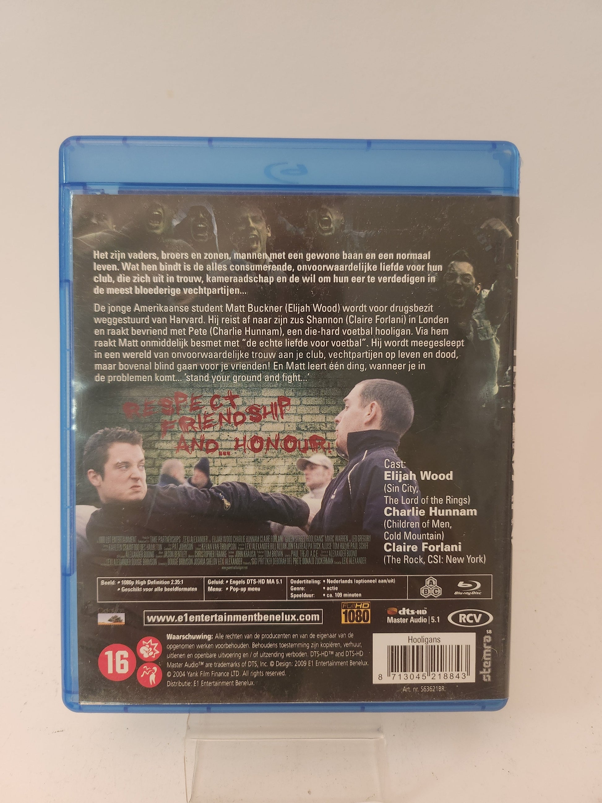 Green Street Hooligans Blu-Ray Elijah Wood Charlie Hunnam - Blu-Ray