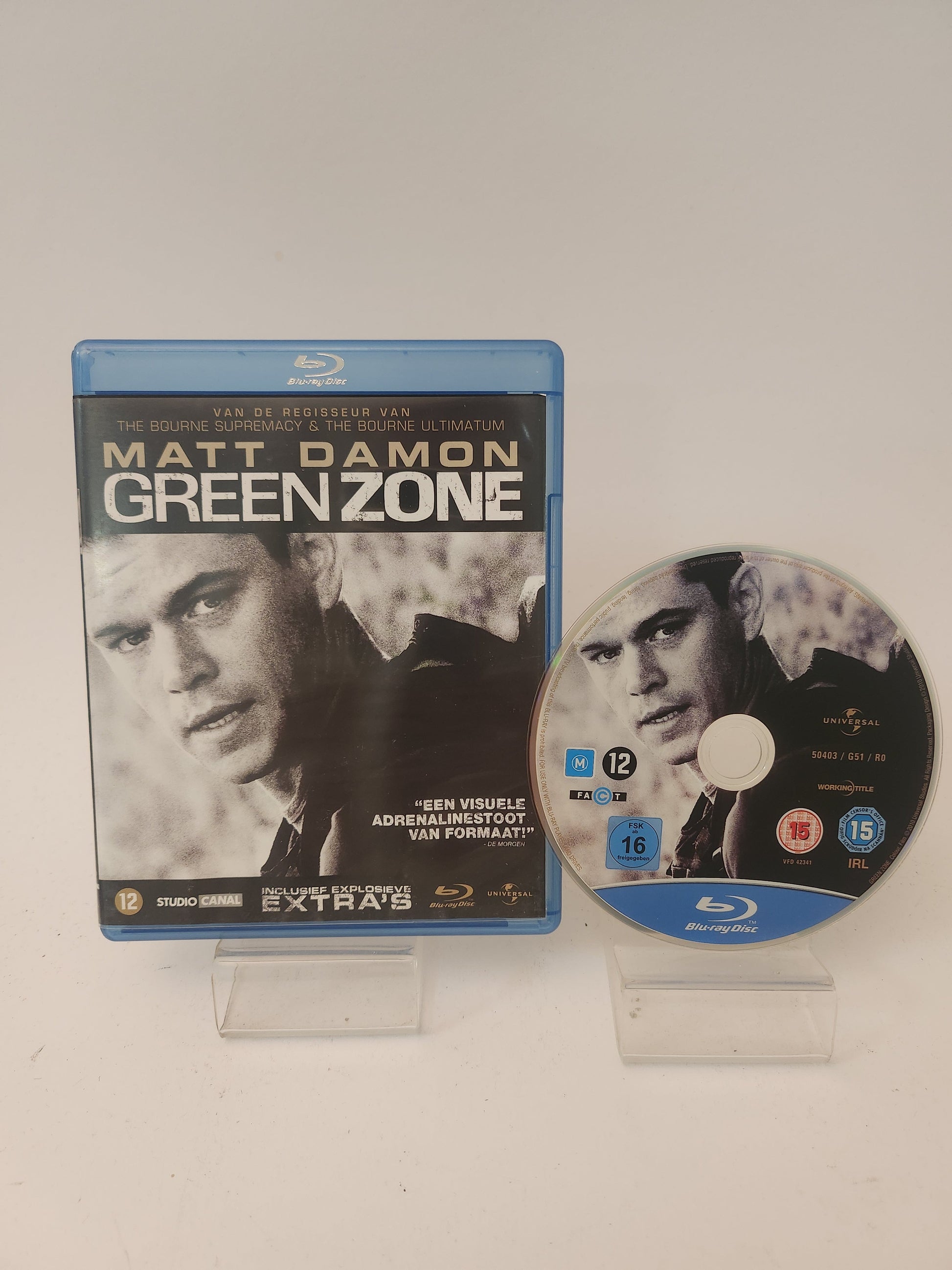 Green Zone Blu-Ray Matt Damon Paul Greengrass - Blu-Ray