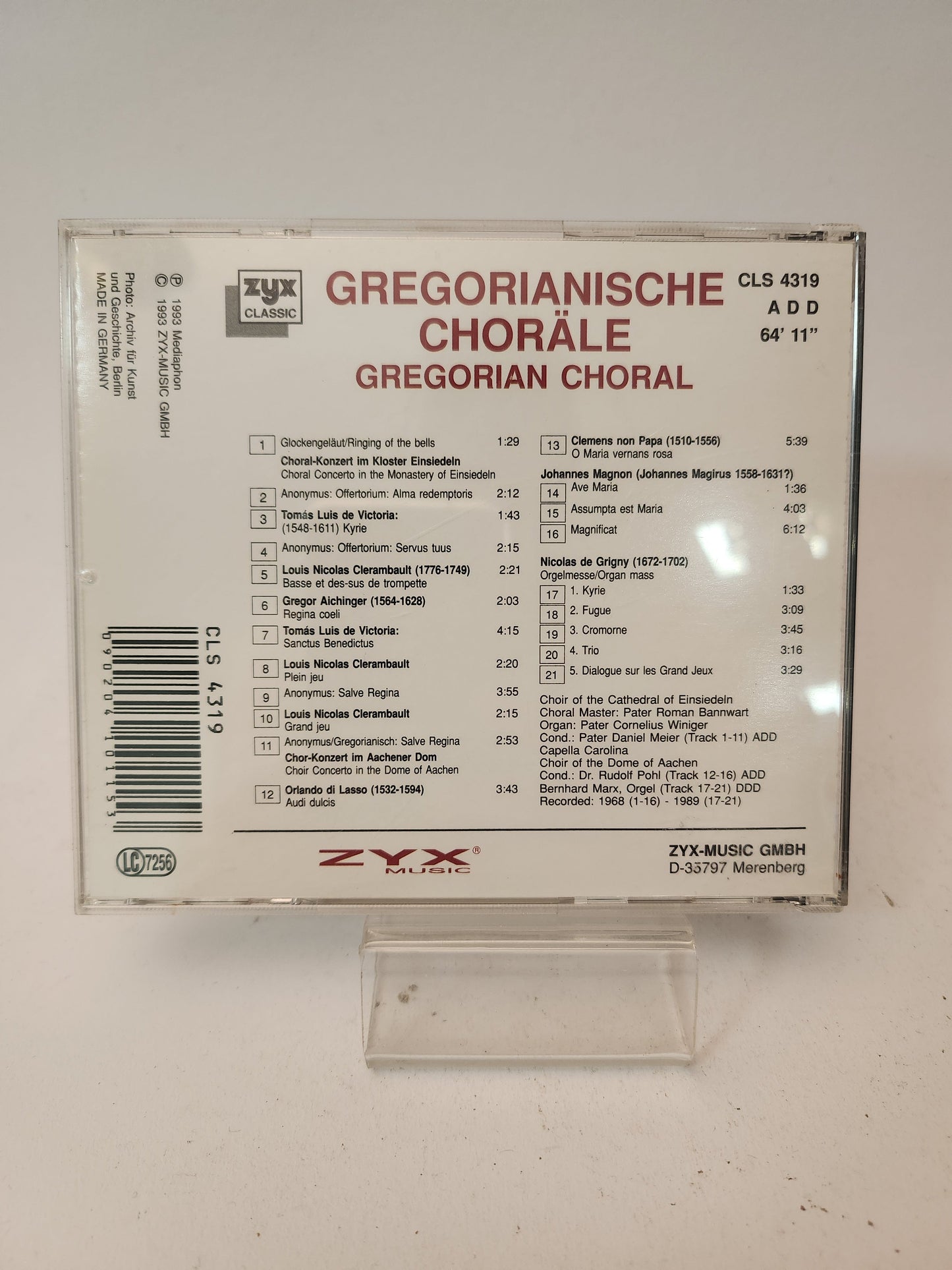 Gregorianische Choräle CD - Cd