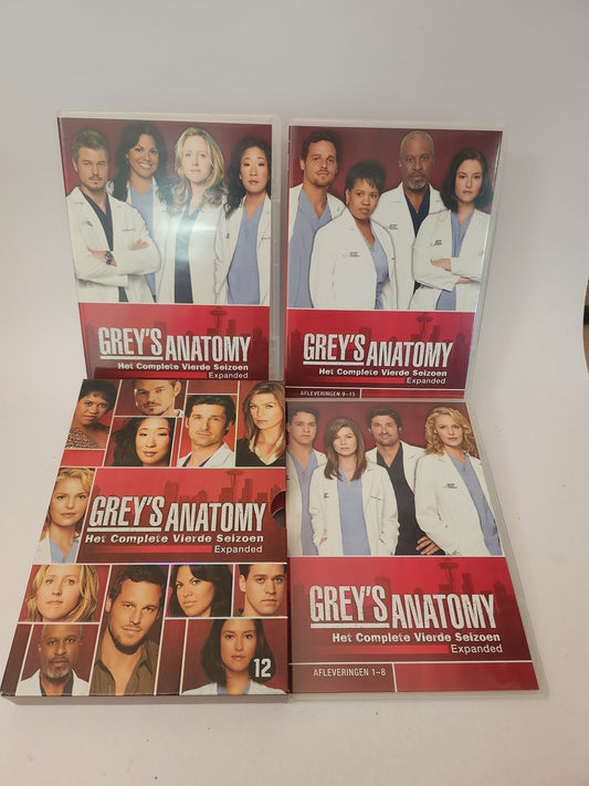 Grey’s Anatomy het Complete Seizoen 4 Box DVD - Dvd Volwassenen