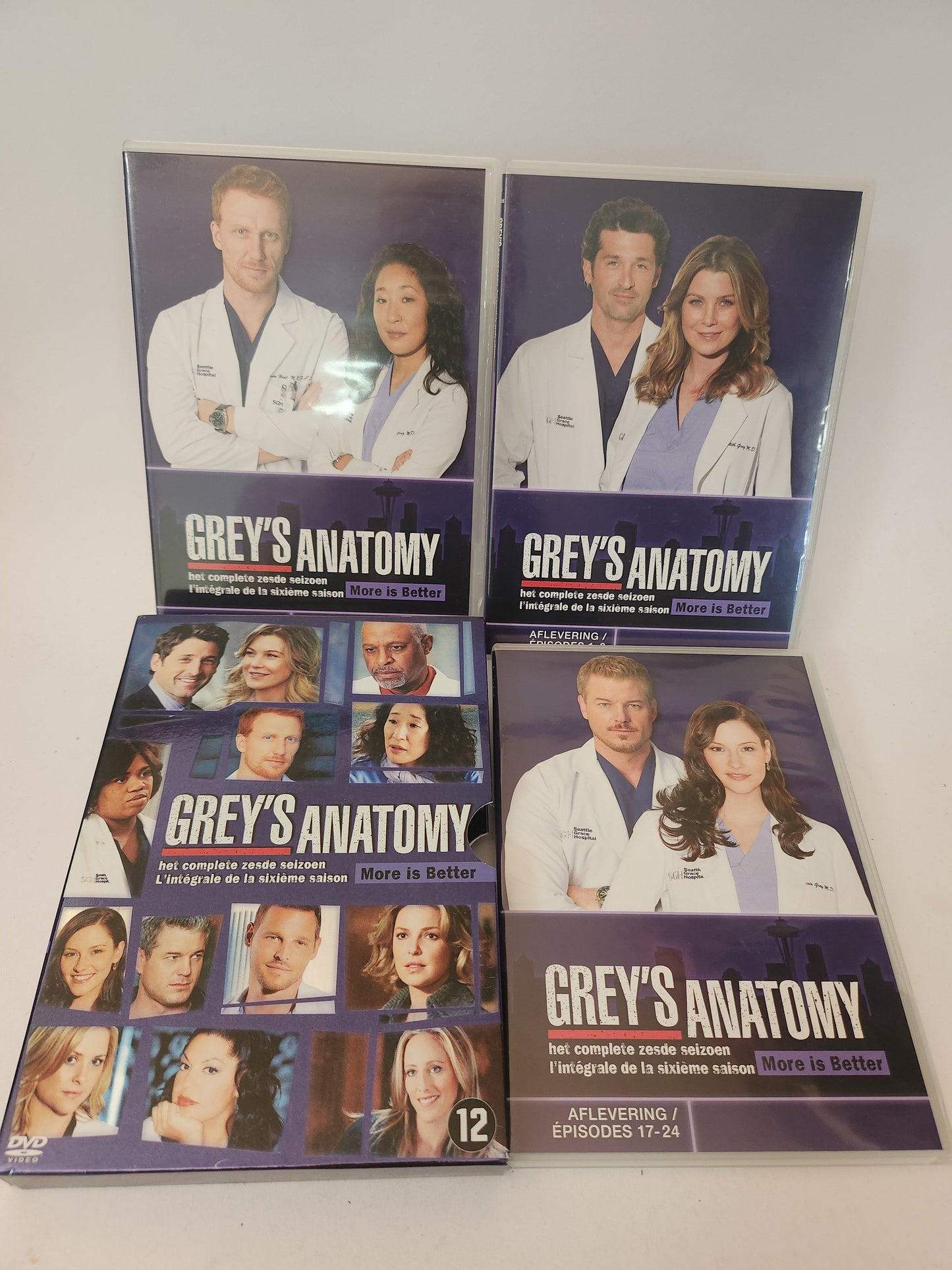 Grey’s Anatomy het Complete Seizoen 6 Box DVD - Dvd Volwassenen