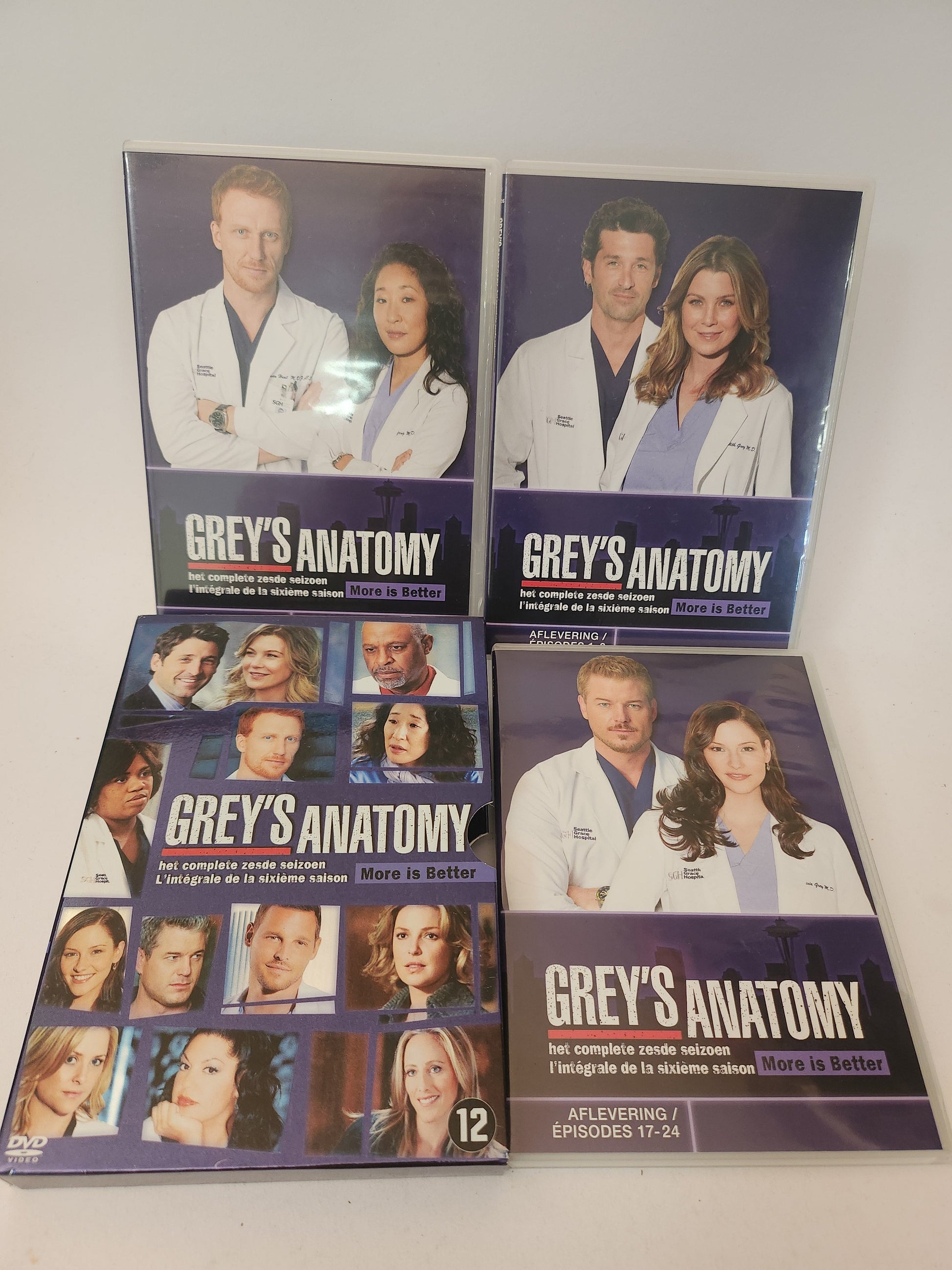 Grey’s Anatomy het Complete Seizoen 6 Box DVD - Dvd Volwassenen