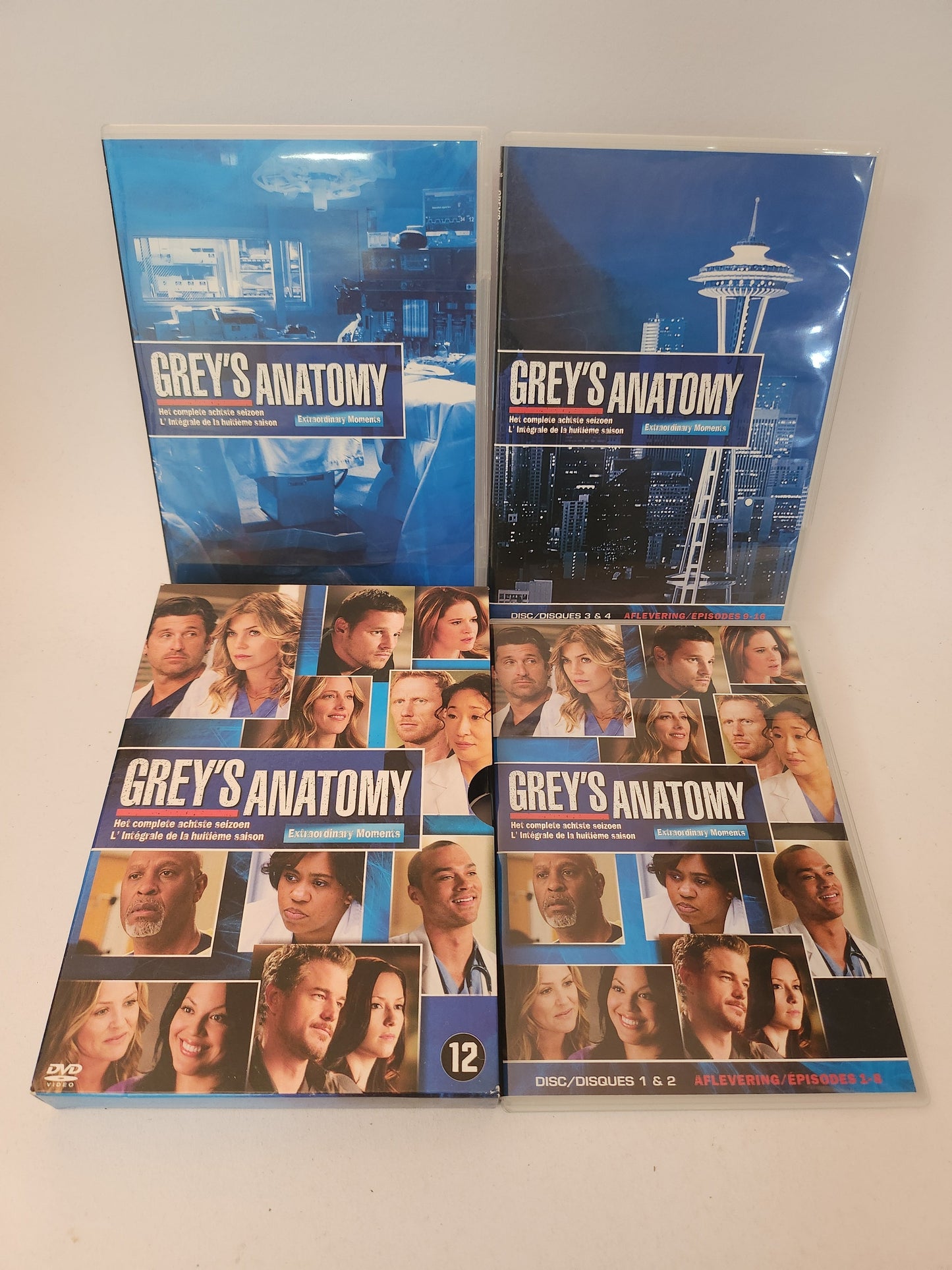 Grey’s Anatomy het Complete Seizoen 8 Box DVD - Dvd Volwassenen