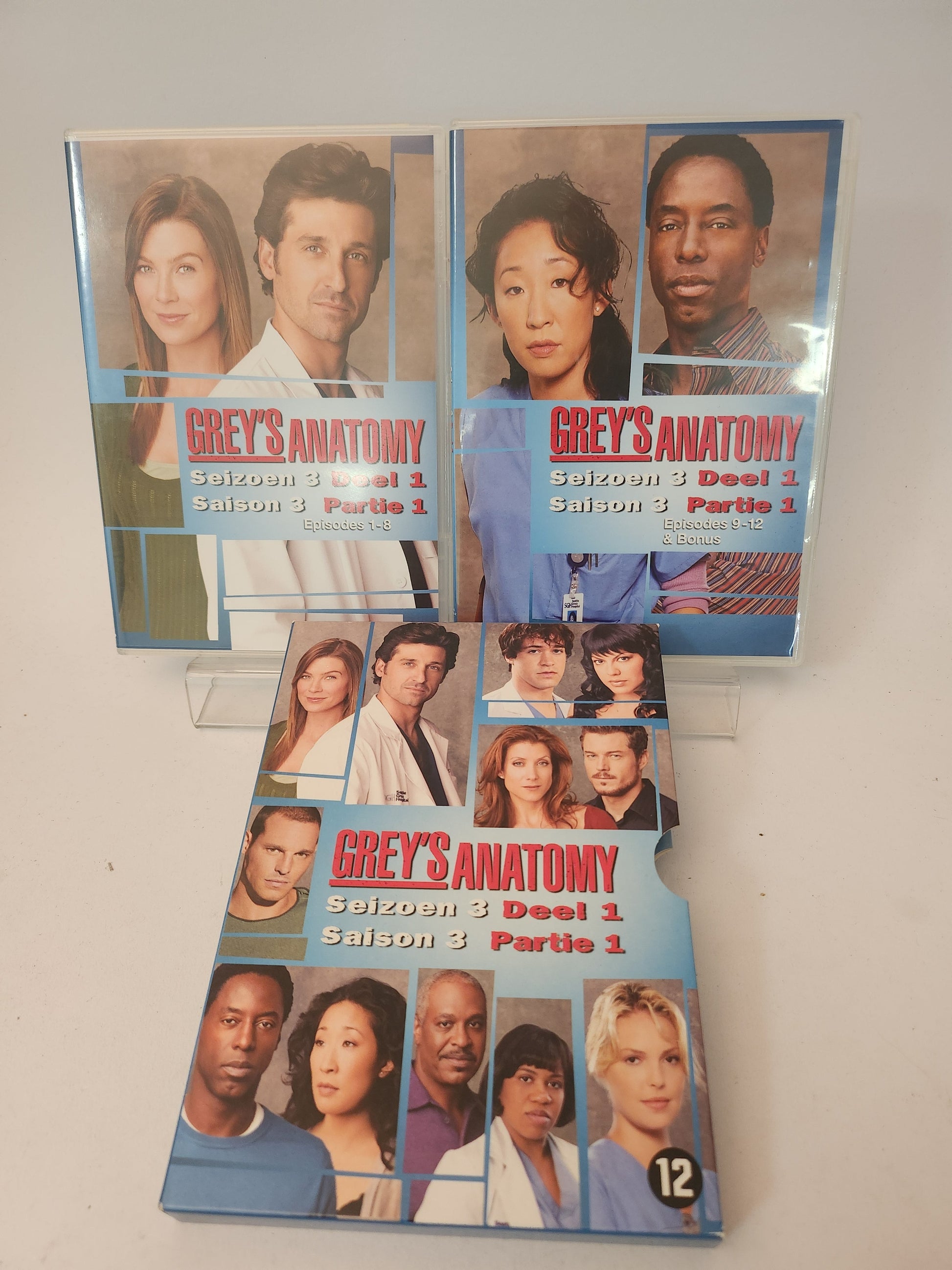 Grey’s Anatomy Seizoen 3 Deel 1 (Episodes 1 tm 12) + Bonus Dvd - Dvd Volwassenen