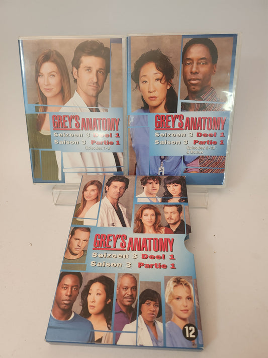 Grey’s Anatomy Seizoen 3 Deel 1 (Episodes 1 tm 12) + Bonus Dvd - Dvd Volwassenen