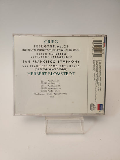 Grieg: Peer Gunt Op 23 CD - Cd