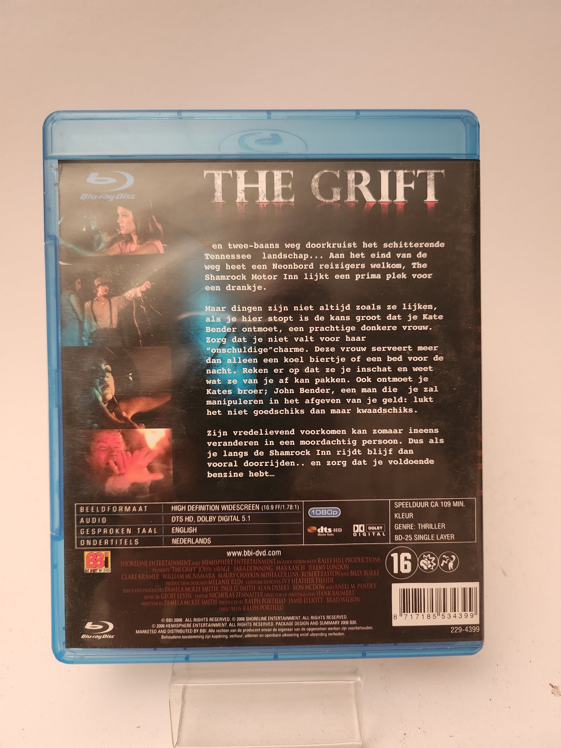 Grift Blu-Ray Dolph Lundgren Regisseur - Getest en Werkend - Blu-Ray