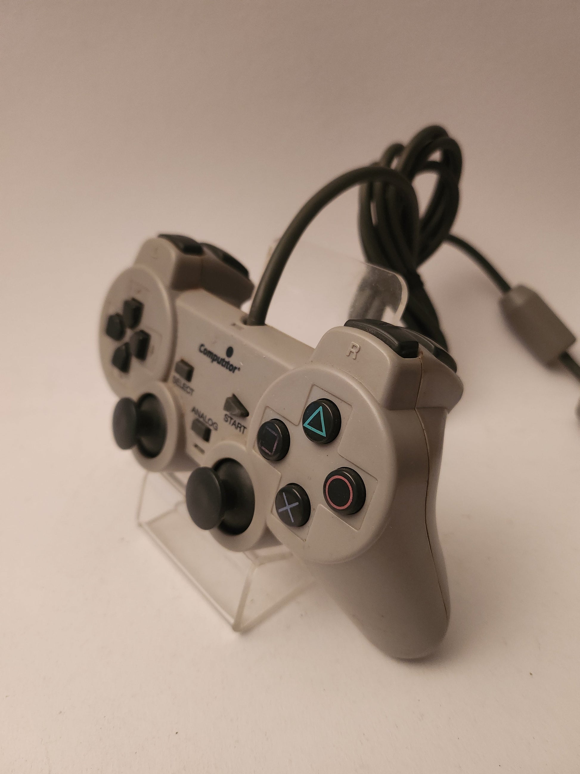 Grijze Computitor Controller Playstation 1 - Playstation 1 Accessoires