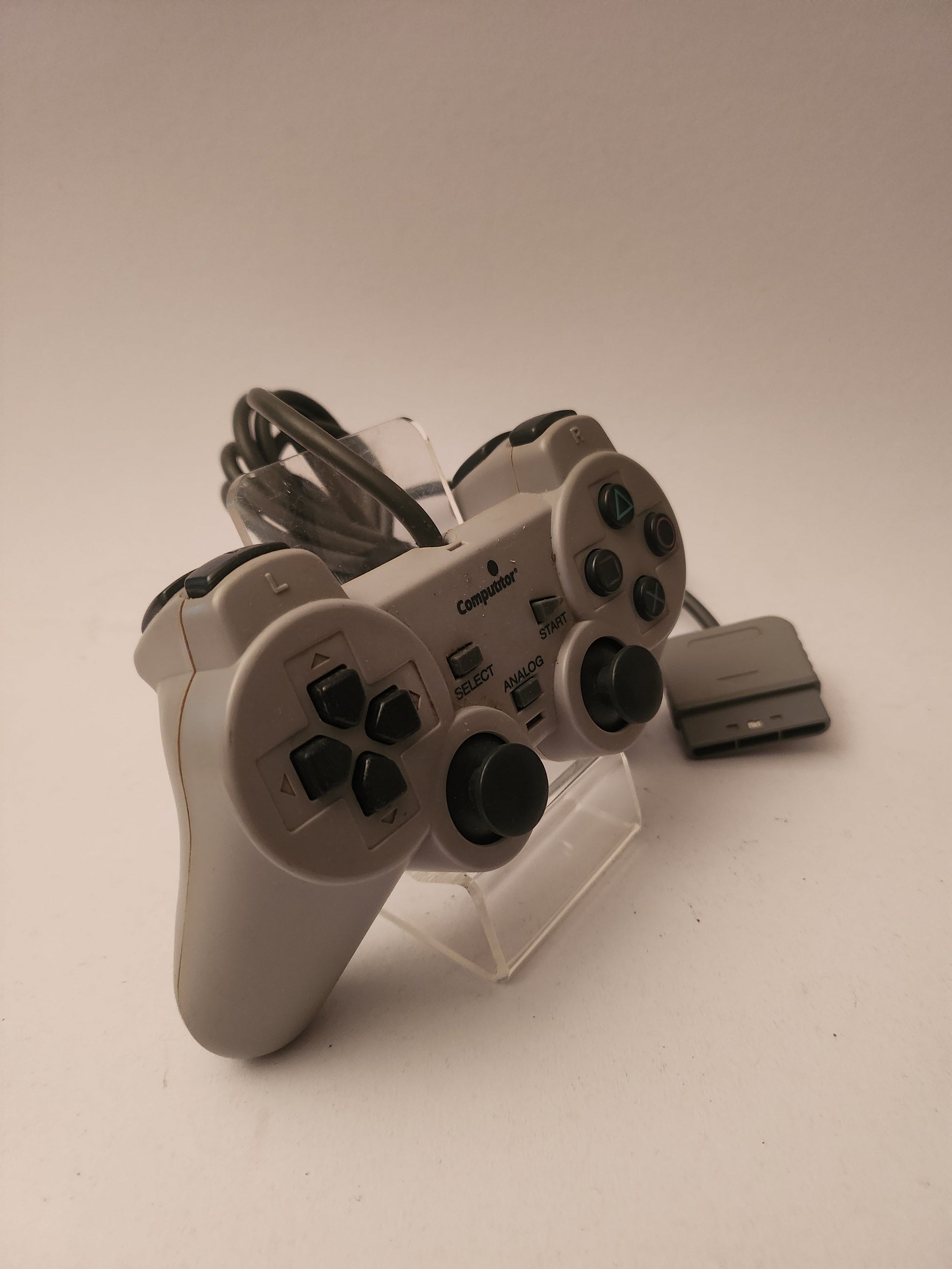 Grijze Computitor Controller Playstation 1 - Playstation 1 Accessoires