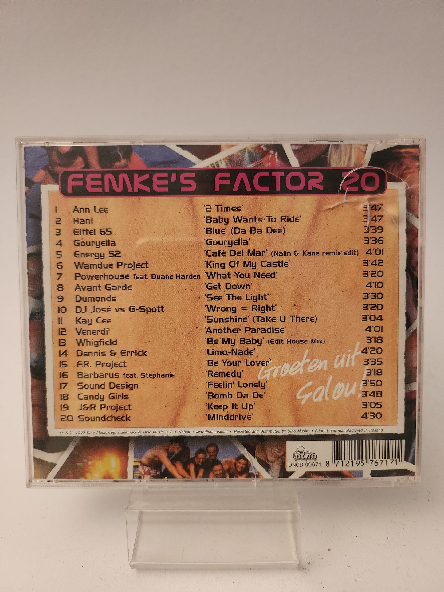 Groeten uit Salou; Femke’s Factor 20 CD - Cd