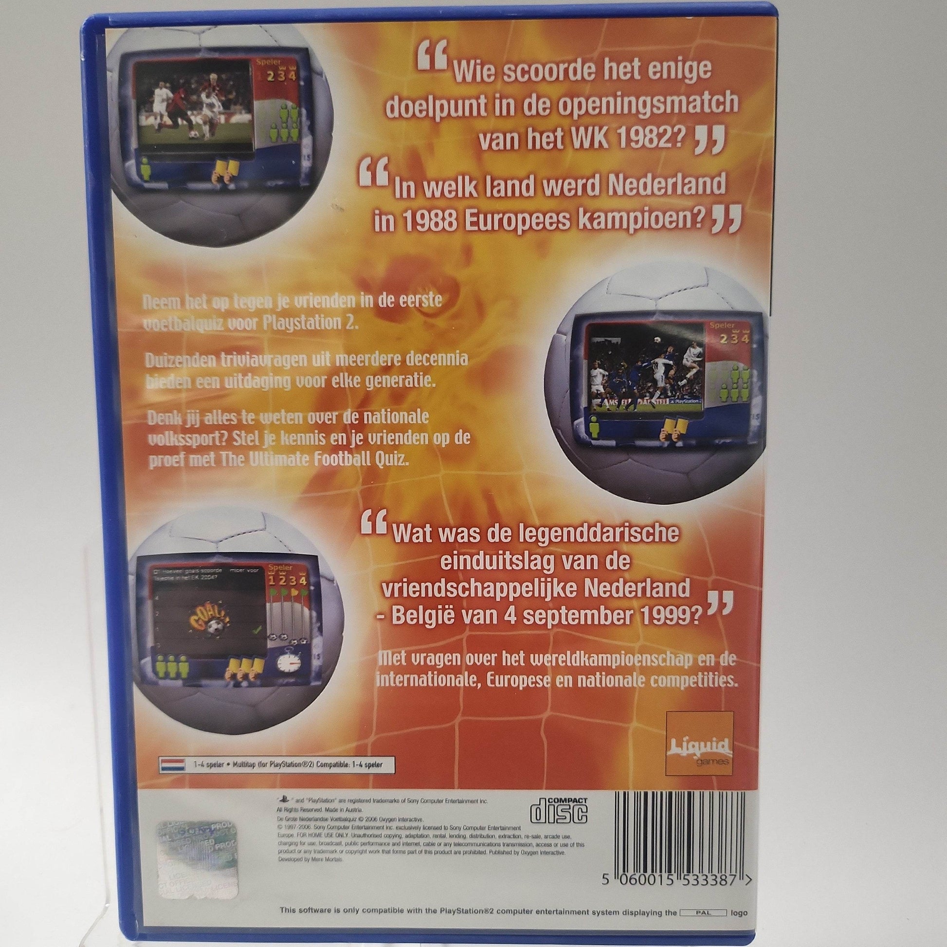 Grote Nederlandse Voetbalquiz Playstation 2 - Feniks Gameshop