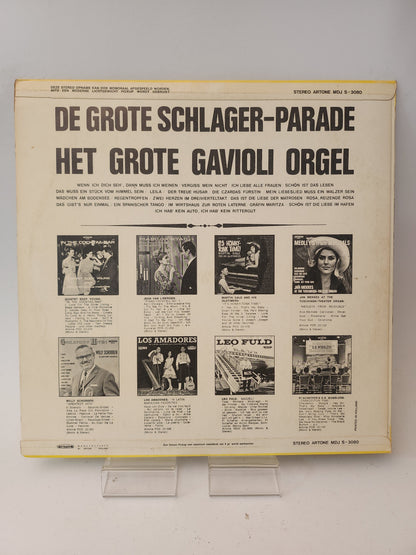 Grote Schlager-Parade: het Grote Gavioli Orgel LP Vinyl - Lp Vinyl
