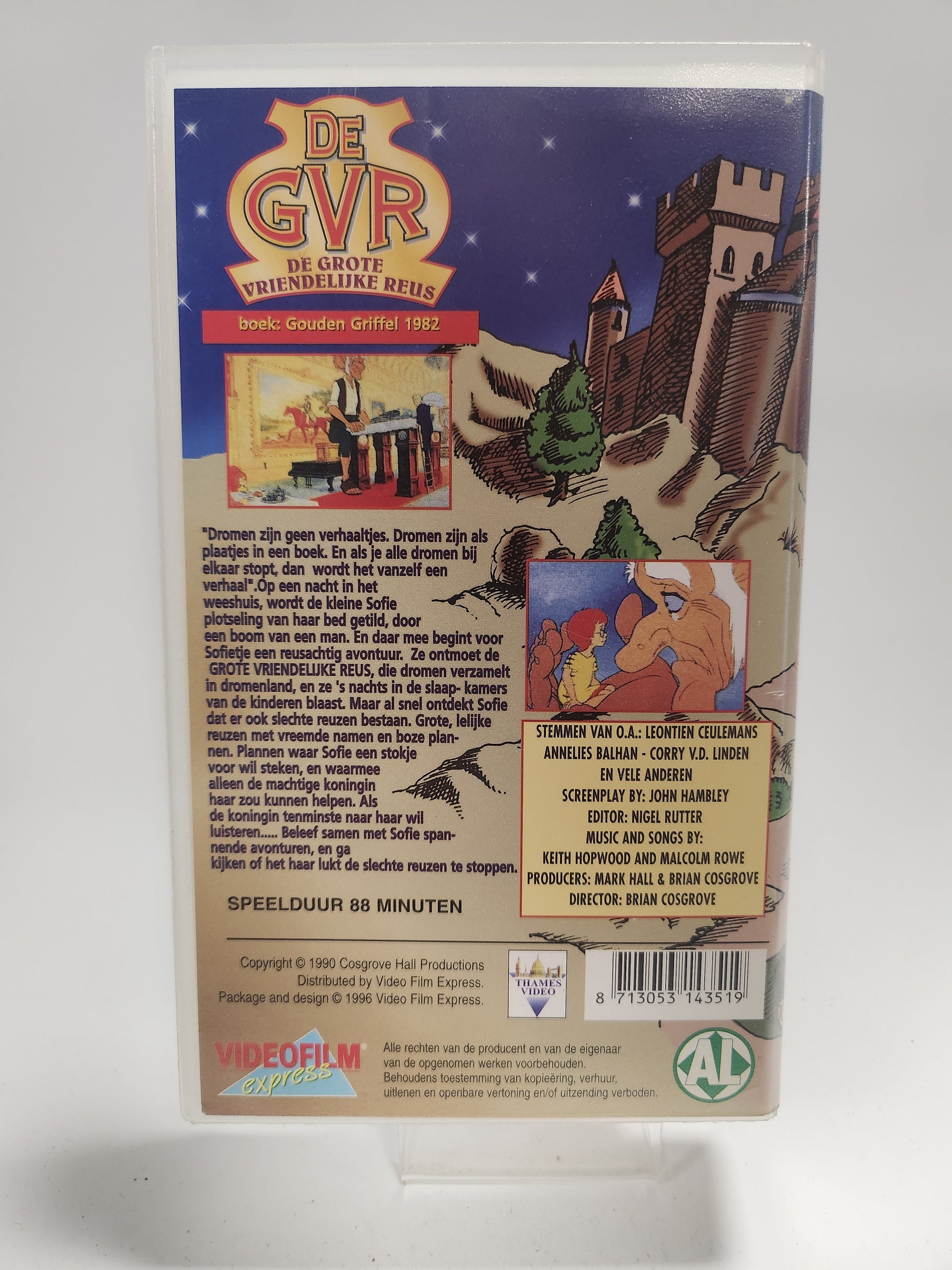 Grote Vriendelijke Reus VHS Kids - VHS Kids