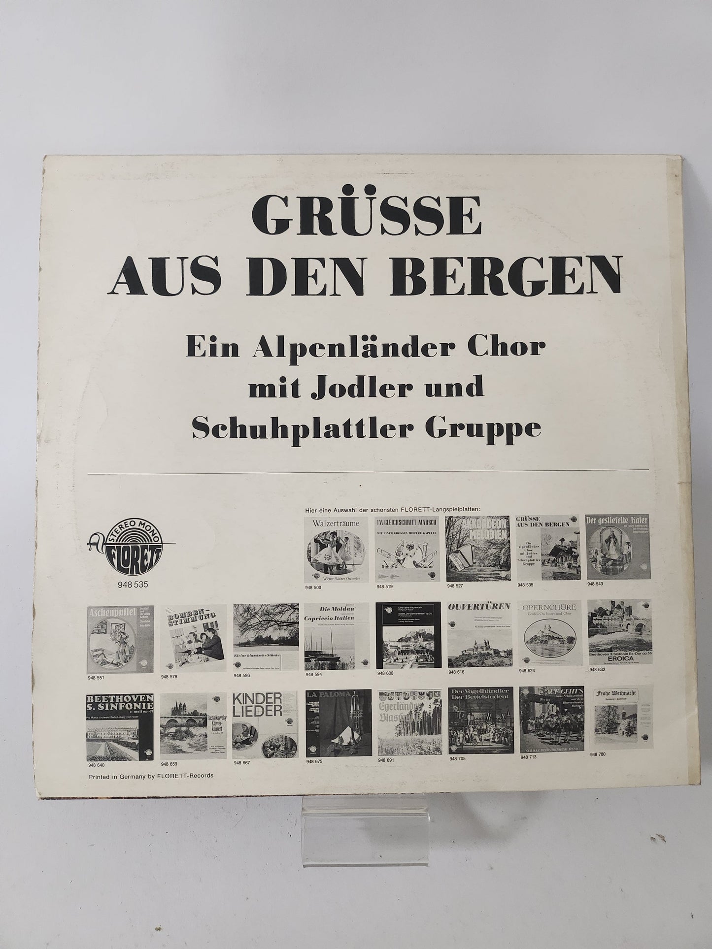 Grüsse aus den Bergen LP Vinyl - Lp Vinyl