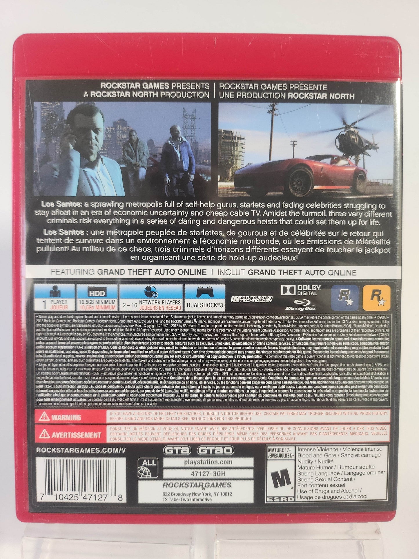 GTA V Greatest Hits American Edition PS3 - Feniks Gameshop