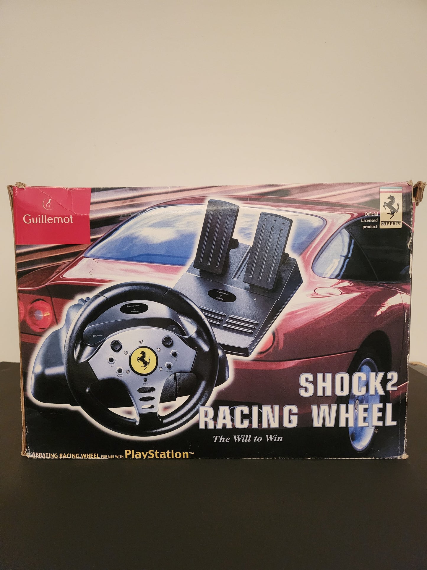 Guillemot Shock 2 Racing Wheel Boxed Playstation 2 - Playstation 1 Accessoires