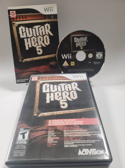 Guitar Hero 5 (Copy Cover) Nintendo Wii - Feniks Gameshop
