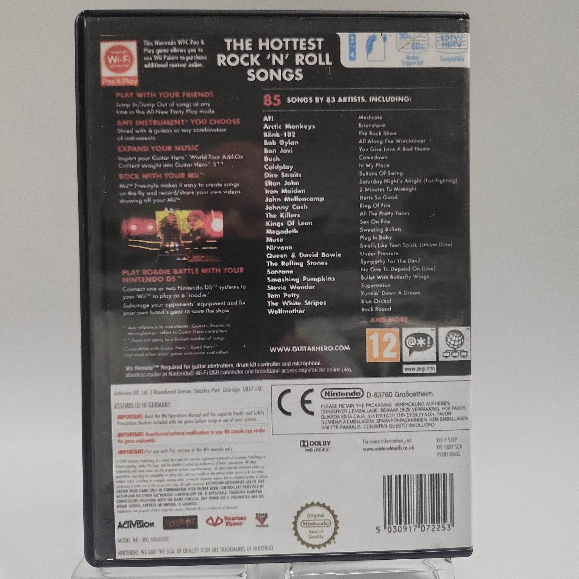 Guitar Hero 5 (Copy Cover) Nintendo Wii - Feniks Gameshop