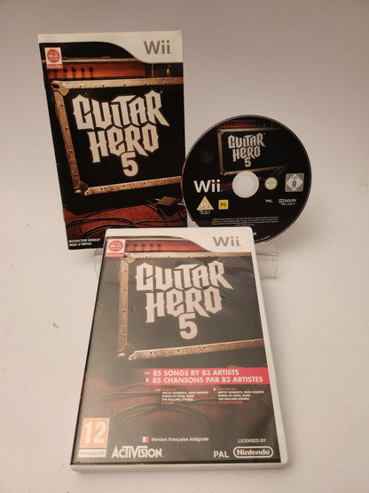 Guitar Hero 5 Nintendo Wii - Nintendo Wii Games