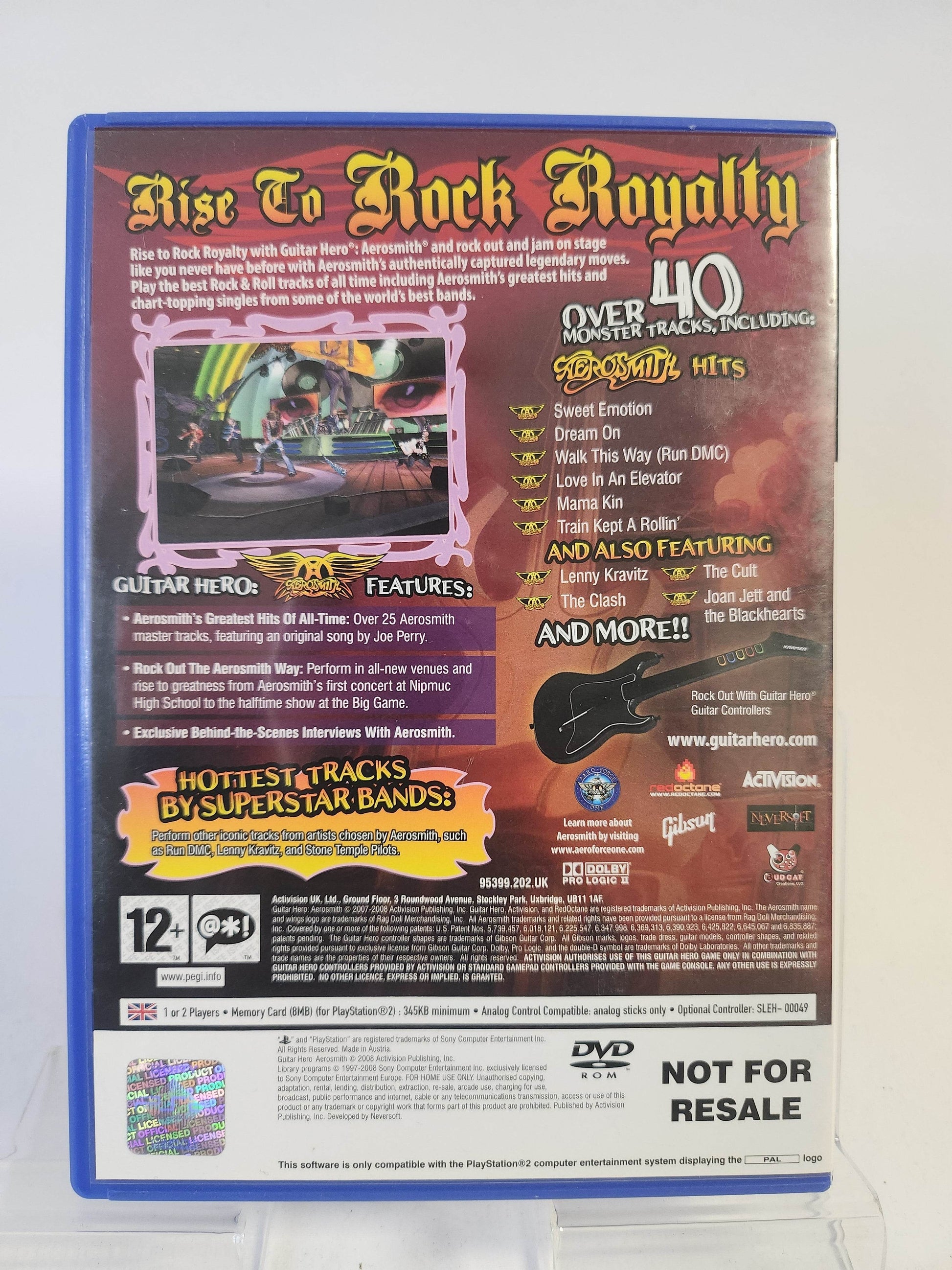 Guitar Hero Aerosmith Playstation 2 - Feniks Gameshop