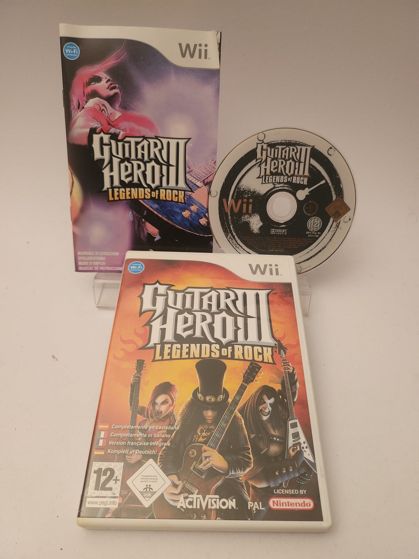 Guitar Hero III Legends of Rock Nintendo Wii - Nintendo Wii Games