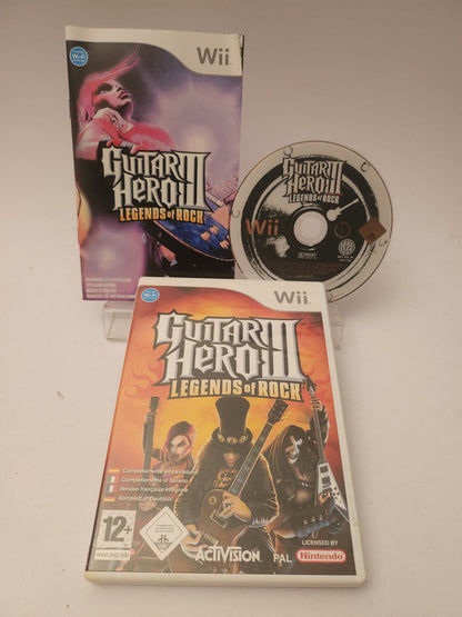 Guitar Hero III Legends of Rock Nintendo Wii - Nintendo Wii Games
