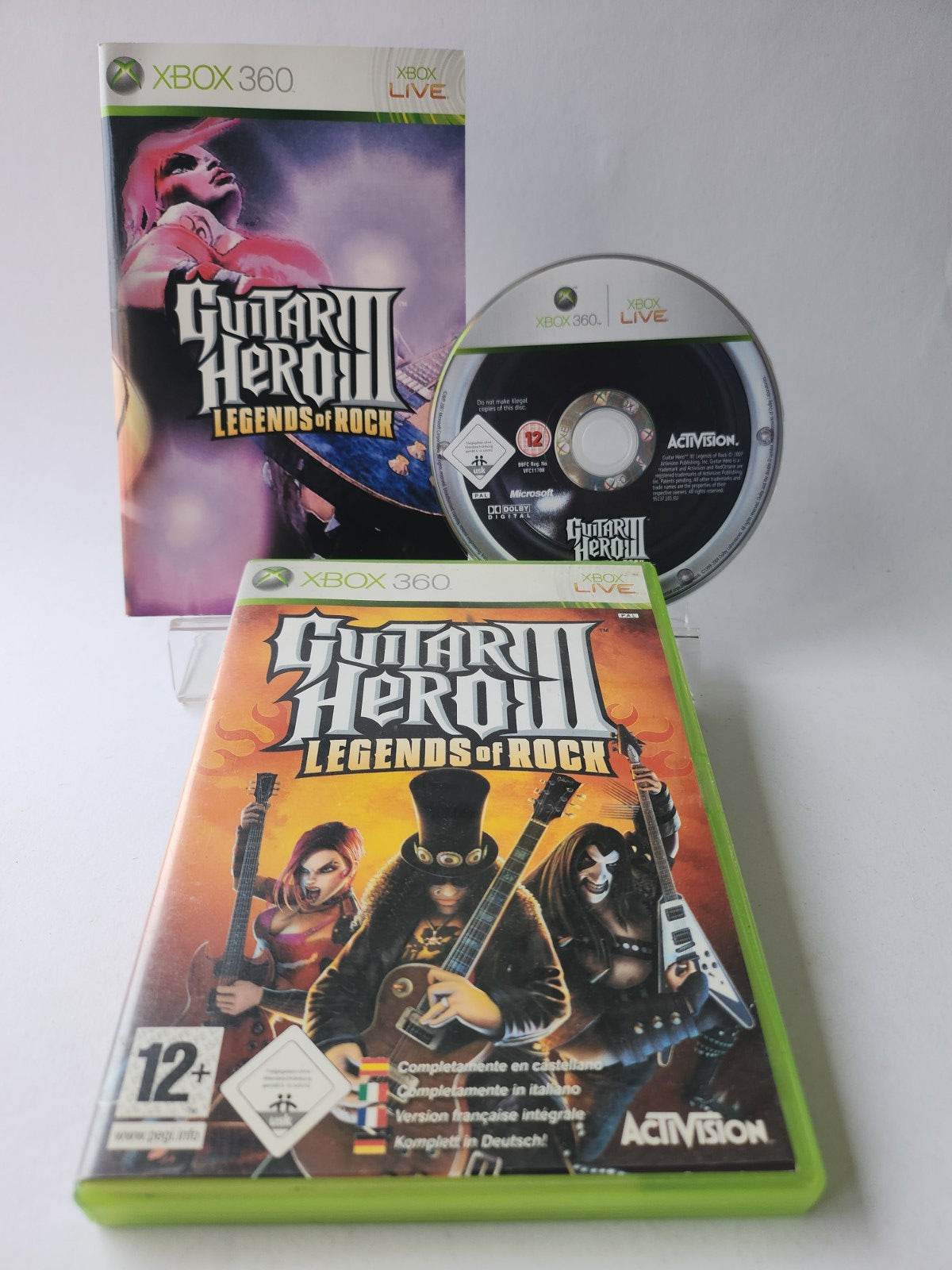 Guitar Hero III Legends of Rock Xbox 360 - Feniks Gameshop