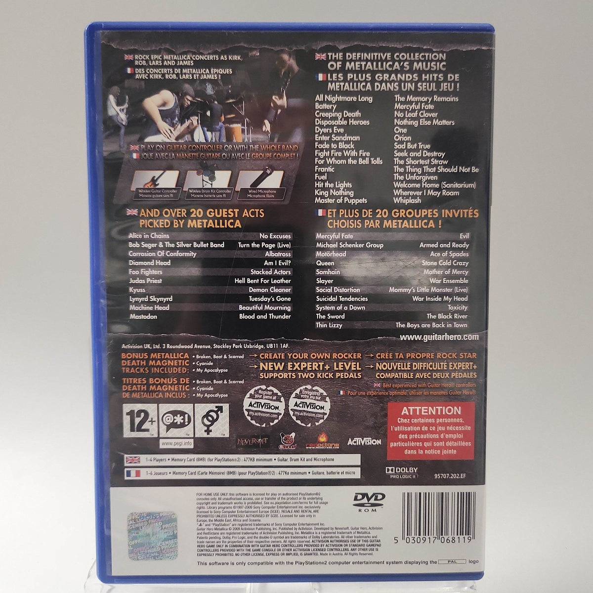 Guitar Hero Metallica Playstation 2 - Feniks Gameshop