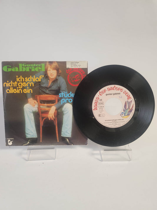 Gunter Gabriel: Ich Schlaf Nicht Gern Allein Ein Single Vinyl - Feniks Gameshop