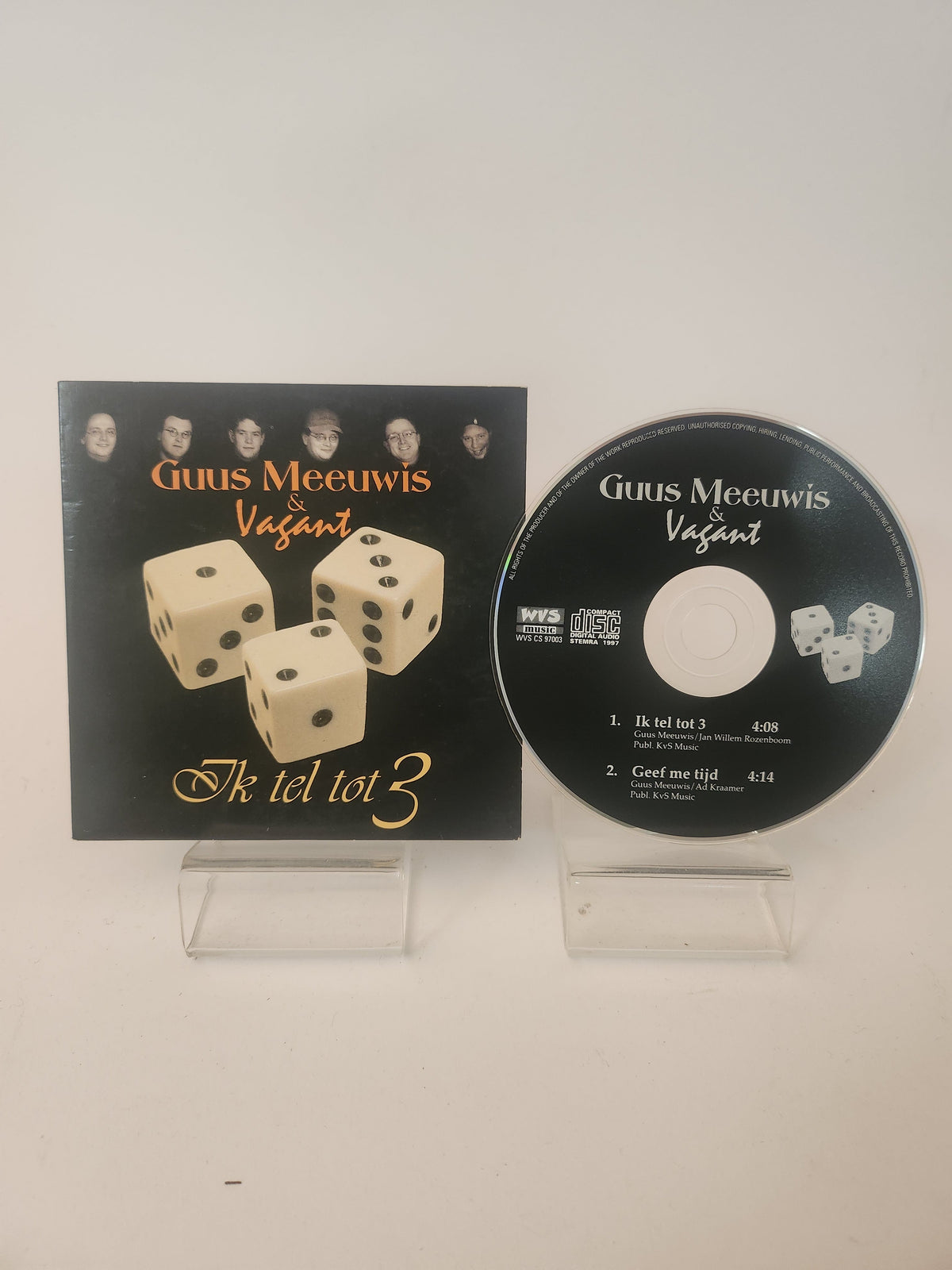 Guus Meeuwis & Vagant: Ik Tel tot 3 CD Single - CD Single