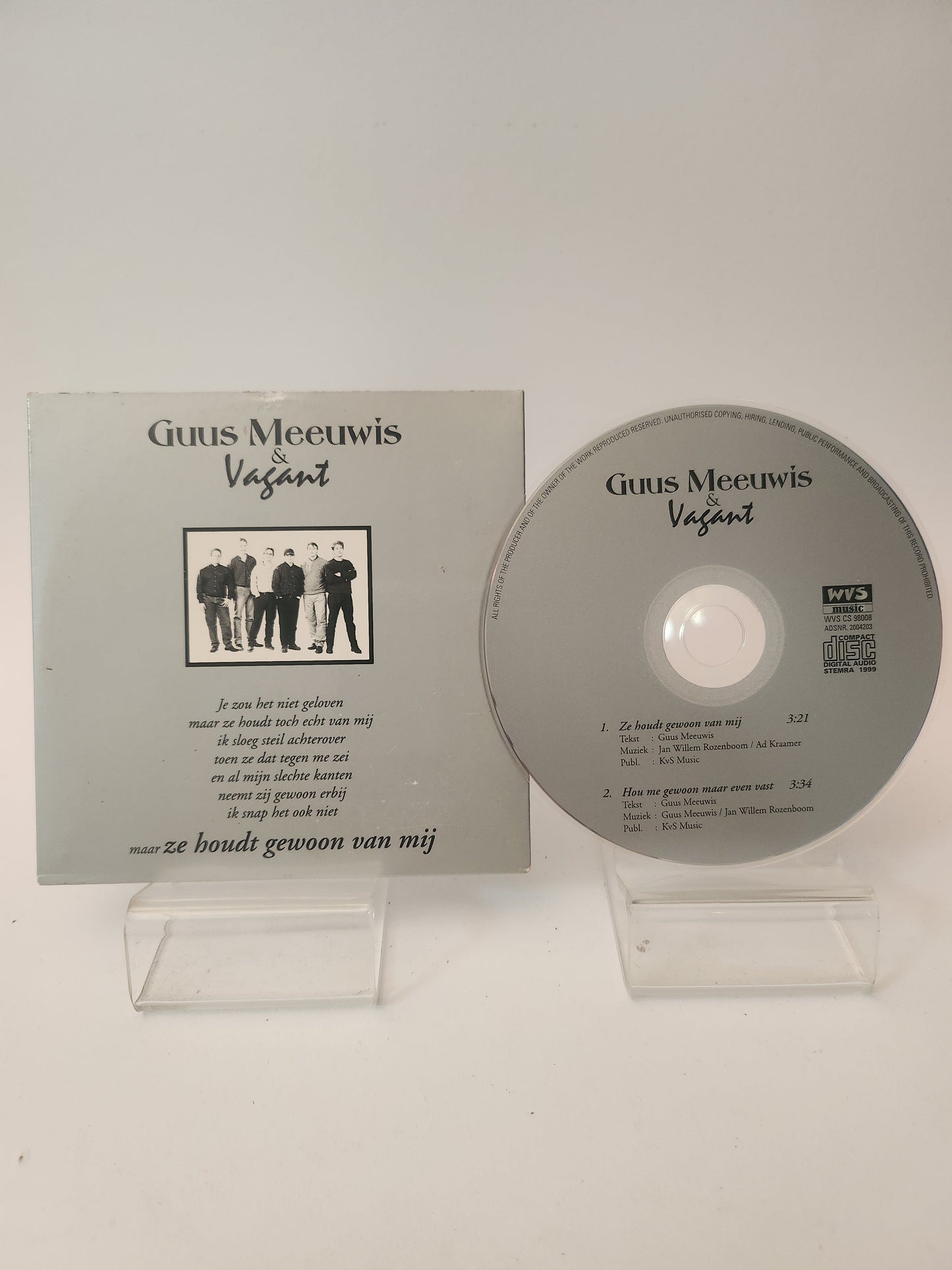 Guus Meeuwis & Vagant: Maar Ze Houdt Gewoon van Mij CD Single - CD Single
