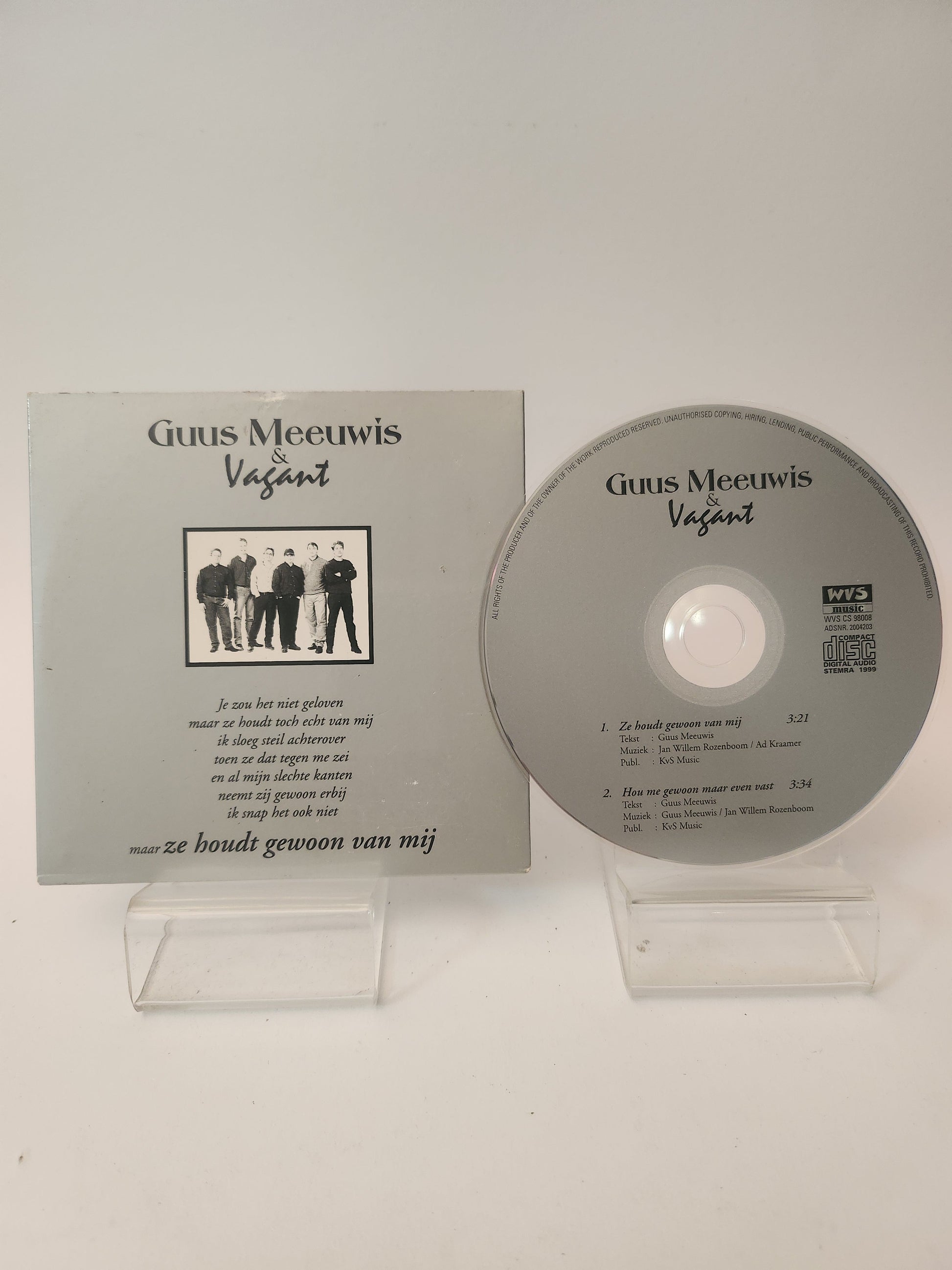 Guus Meeuwis & Vagant: Maar Ze Houdt Gewoon van Mij CD Single - CD Single