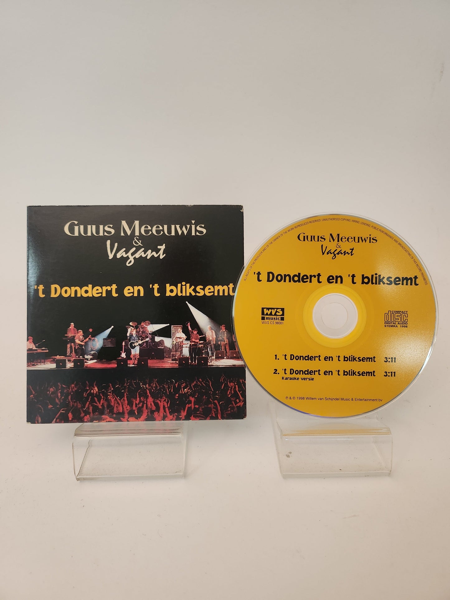 Guus Meeuwis & Vagant: ’t Dondert en ’t Bliksemt CD Single - CD Single